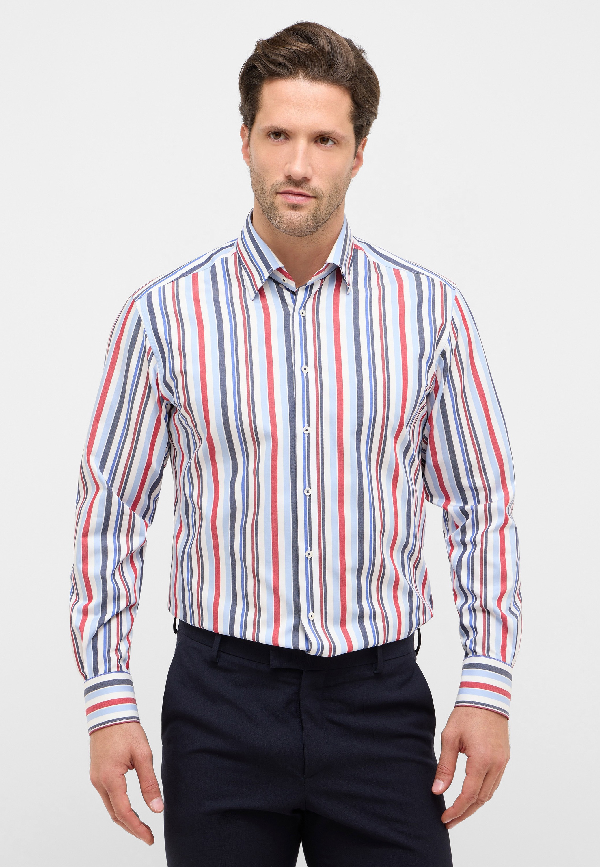 Eterna Langarmhemd "MODERN FIT" NON IRON (bügelfrei) günstig online kaufen