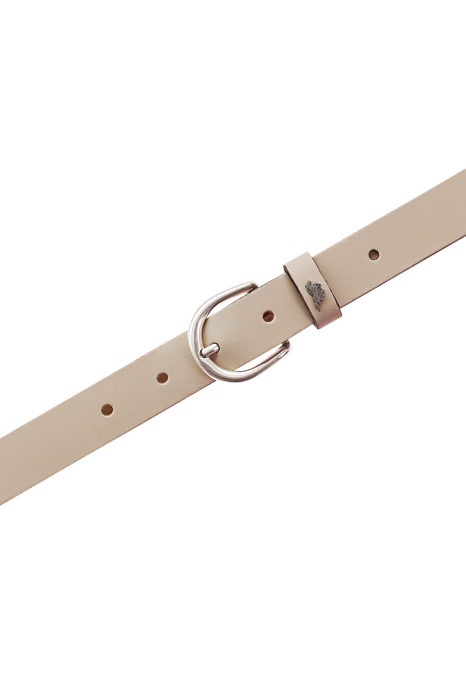 MUSTANG Ledergürtel, Pull-Up-Leder mit Vintagecharakter, in schmaler Form, 2,5 cm