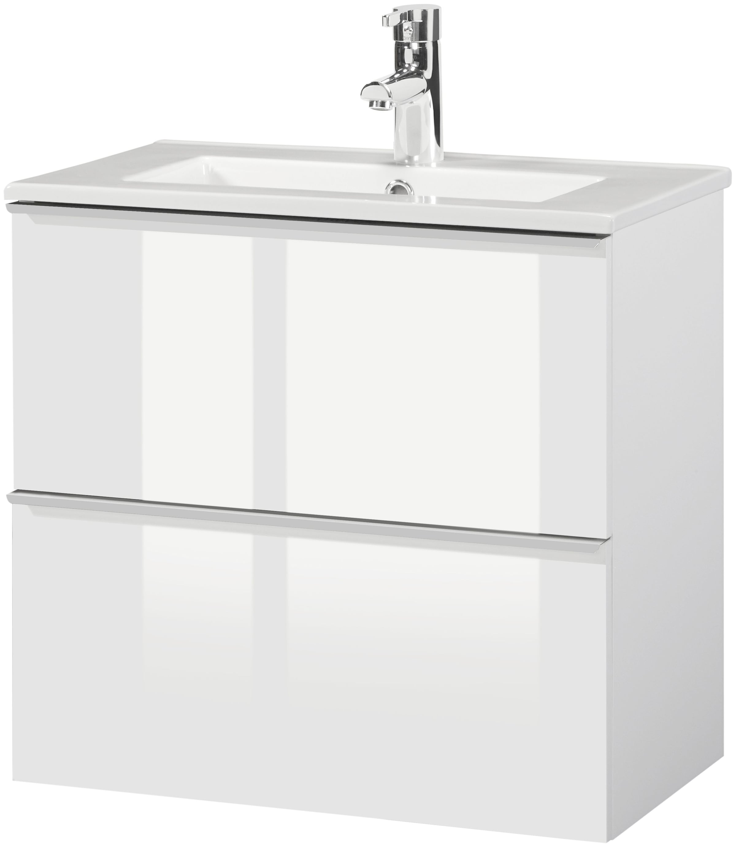 CYGNUS BATH Waschtisch »Malaga 600«, Breite 60 cm, Tiefe 36 cm, SlimLine