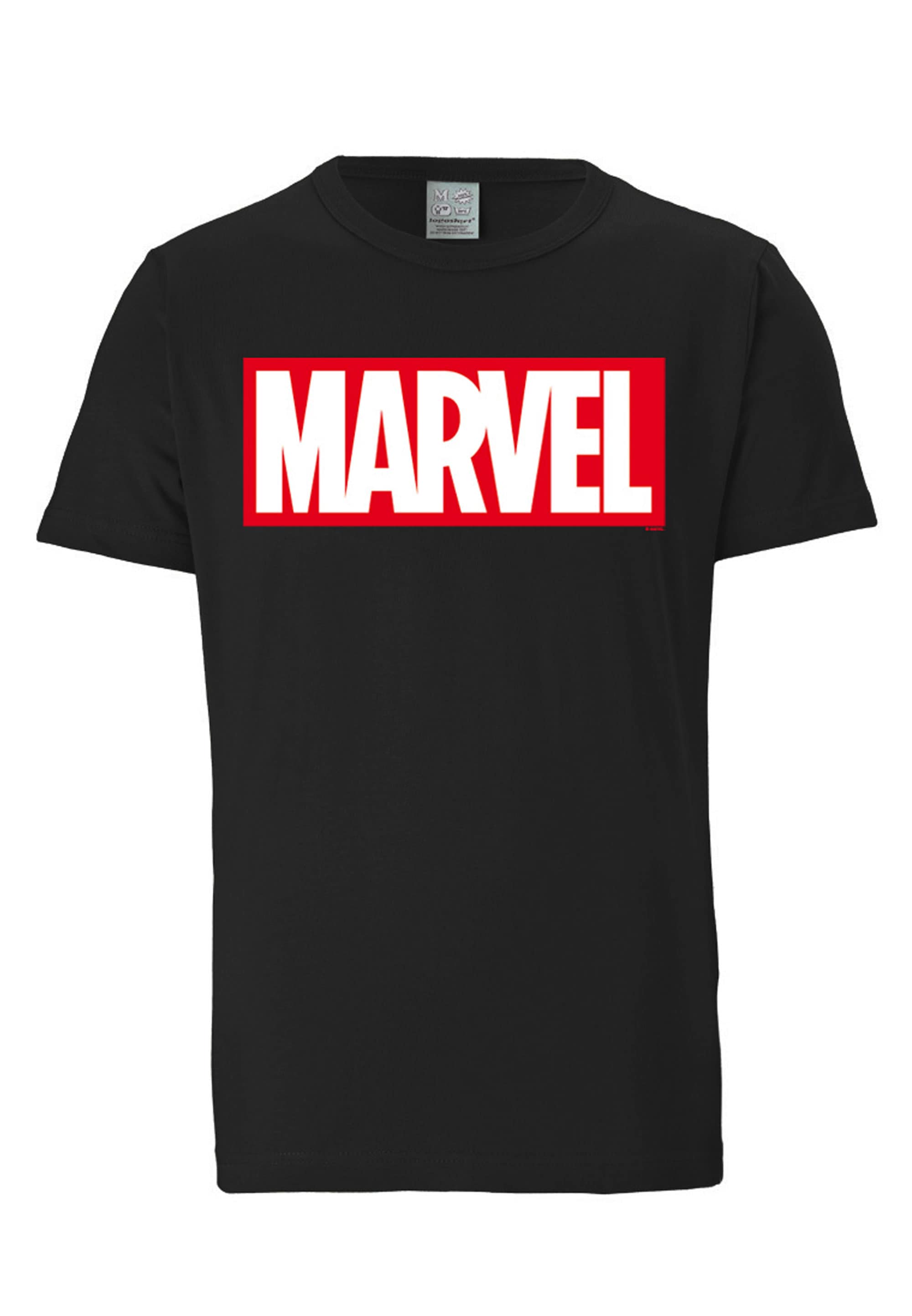 LOGOSHIRT T-Shirt "Marvel Logo", mit Marvel-Logo günstig online kaufen