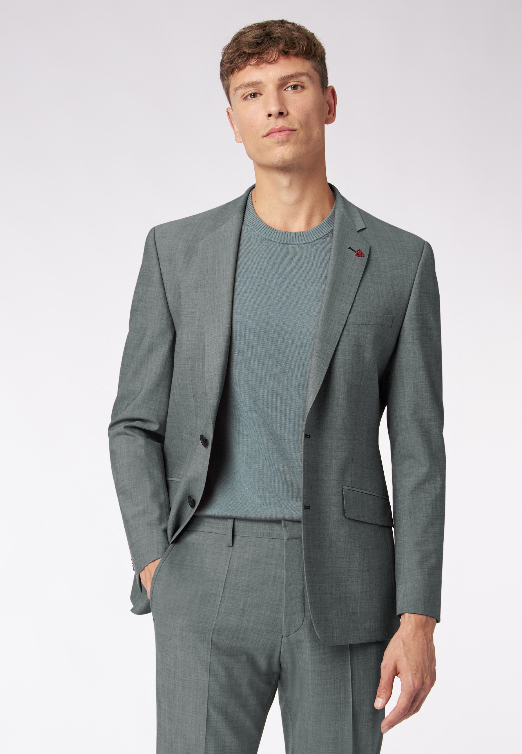 Roy Robson Hosenanzug »Coloured Suit Im Slim Fit«