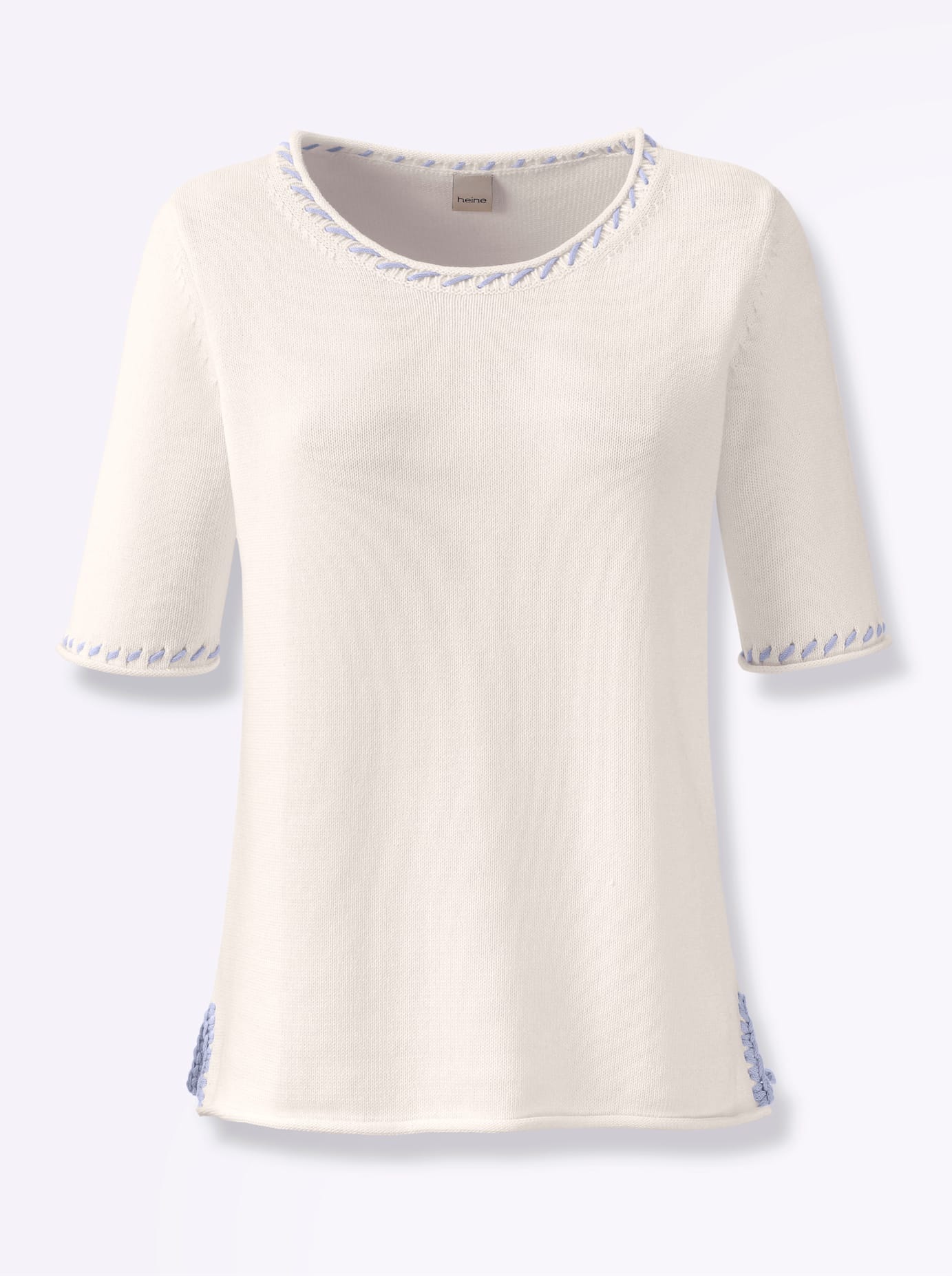 Thumbnail - heine Kurzarmpullover "Halbarm-Pullover"