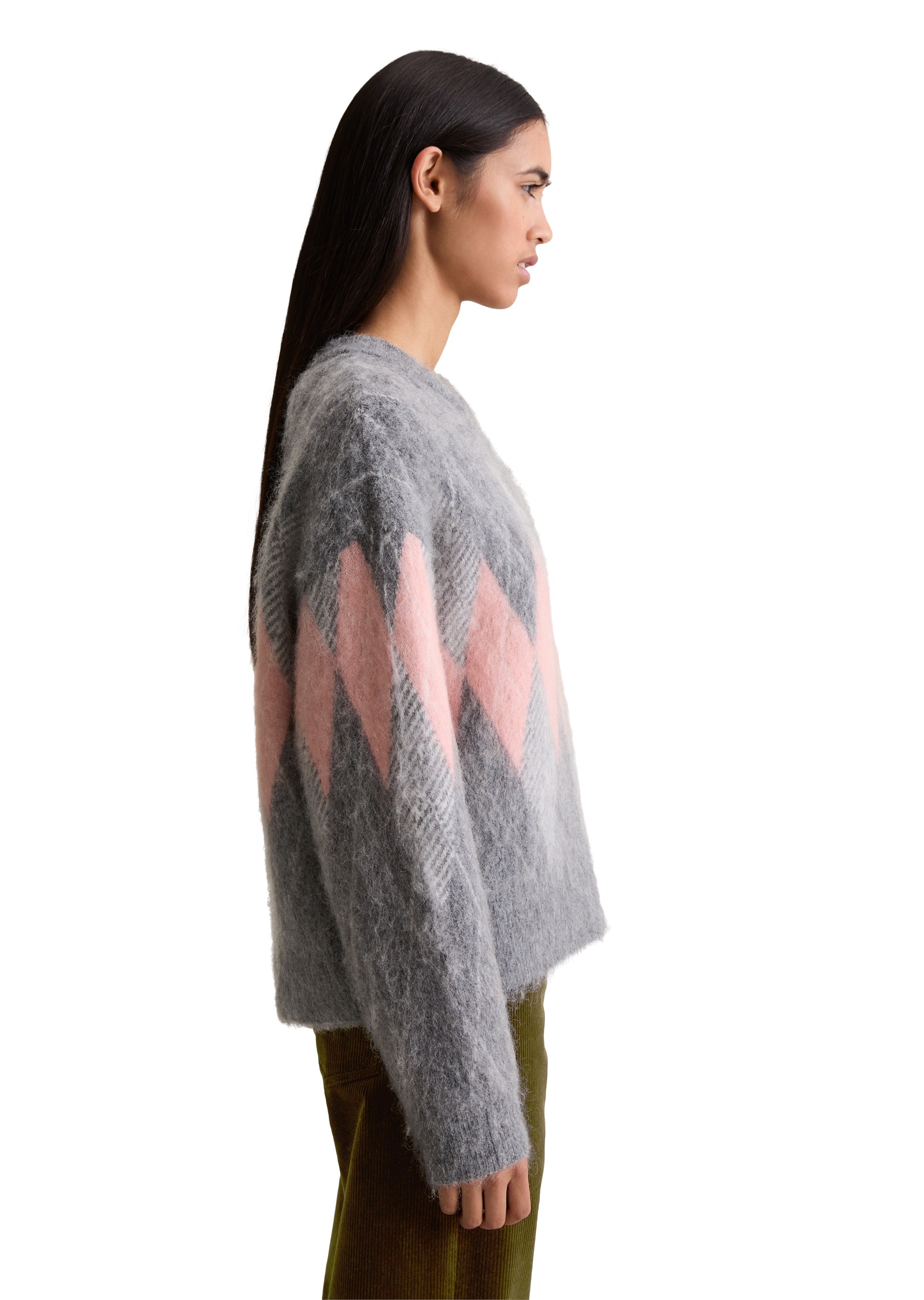 Marc O'Polo DENIM Rundhalspullover »aus kuscheligem Schurwolle-Mohair-Mix«