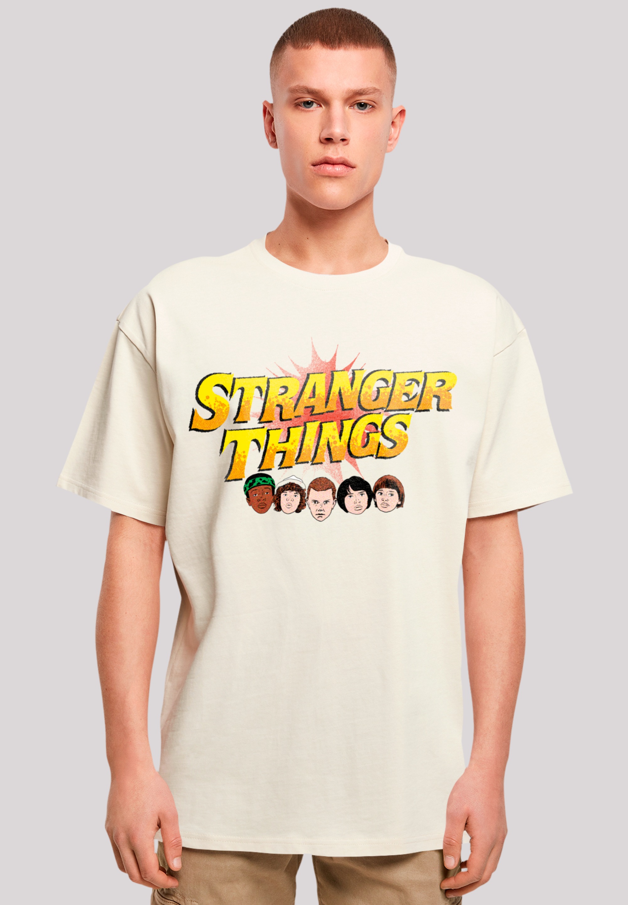 T-Shirt »Stranger Things Comic Heads«, Premium Qualität