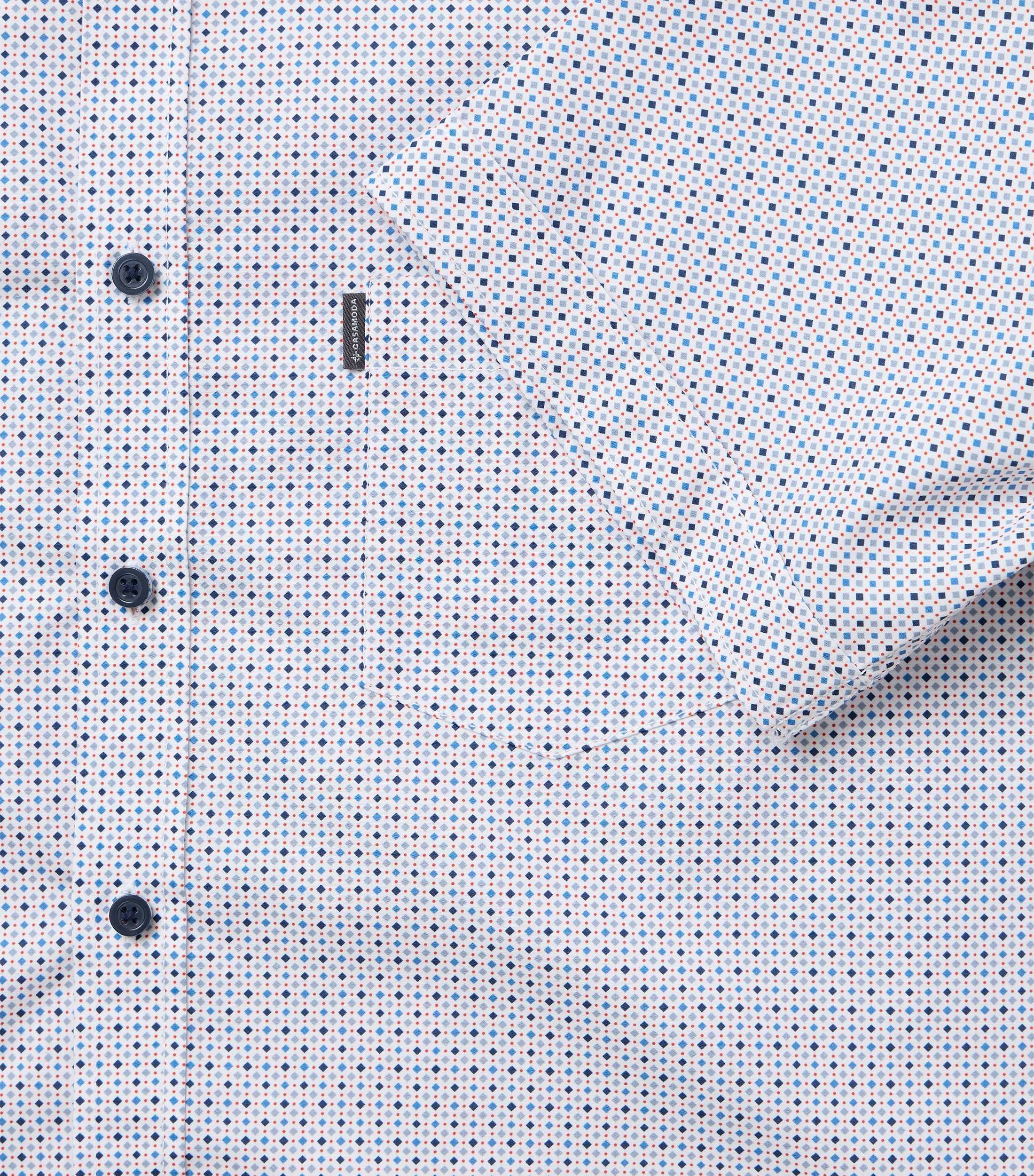 CASAMODA Kurzarmhemd »CASAMODA Freizeithemd Kurzarm Print«