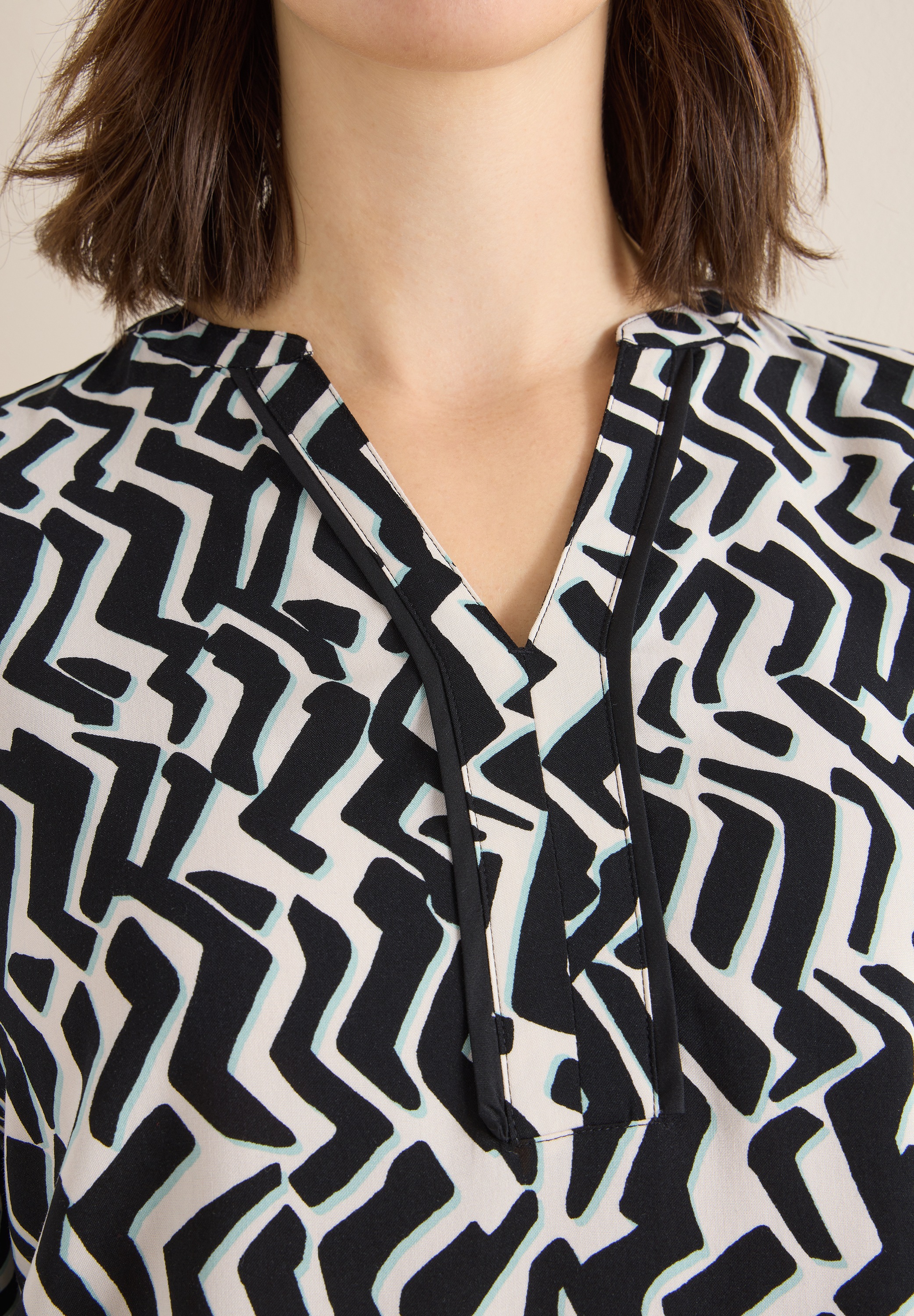 Cecil Long Sleeve Blouse Light Greige XL 2