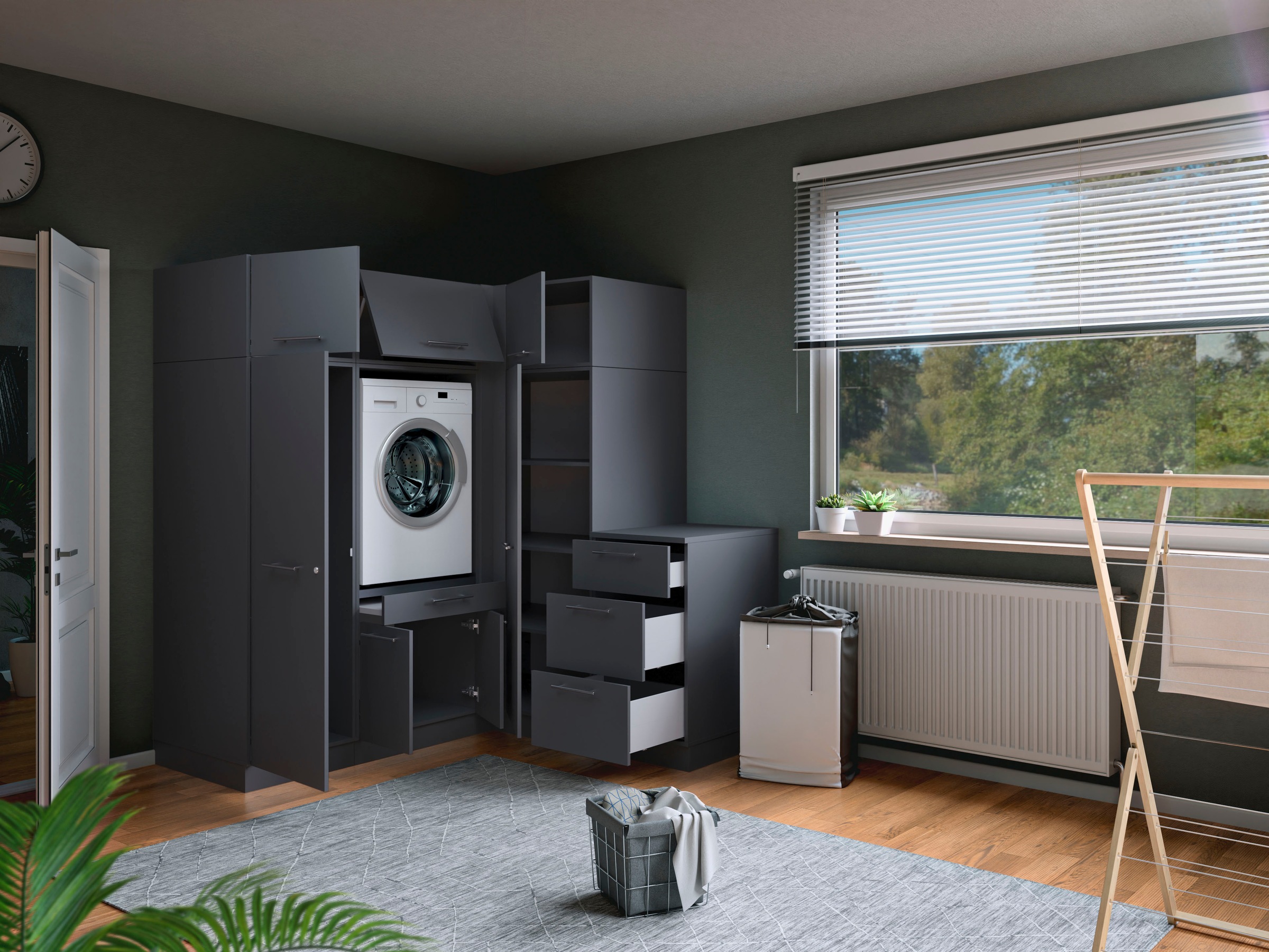 Laundreezy Mehrzweckschrank-Set "Laundreezy, 7-tlg. Mehrzweckschrank-Set B/ günstig online kaufen