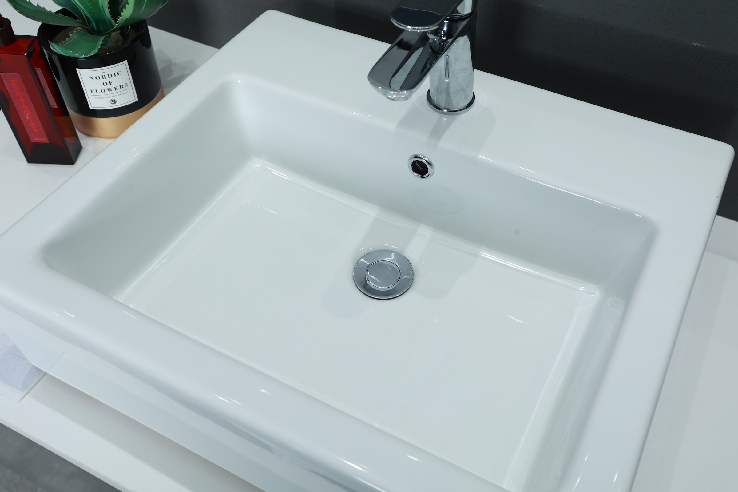 welltime Aufsatzwaschbecken »Pesante«, NANO Glasur