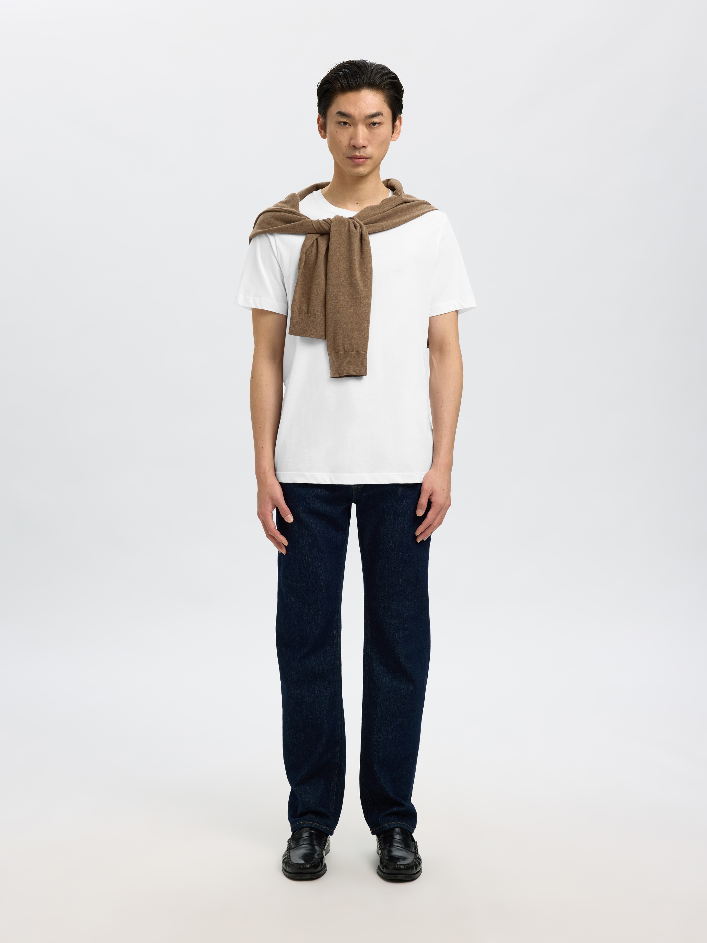 SELECTED Rundhalsshirt »SLHCORMAC SS O-NECK TEE 3-PACK NOOS« Packung, 3 Baumwolle, normal geschnitten, 3-er Pack
