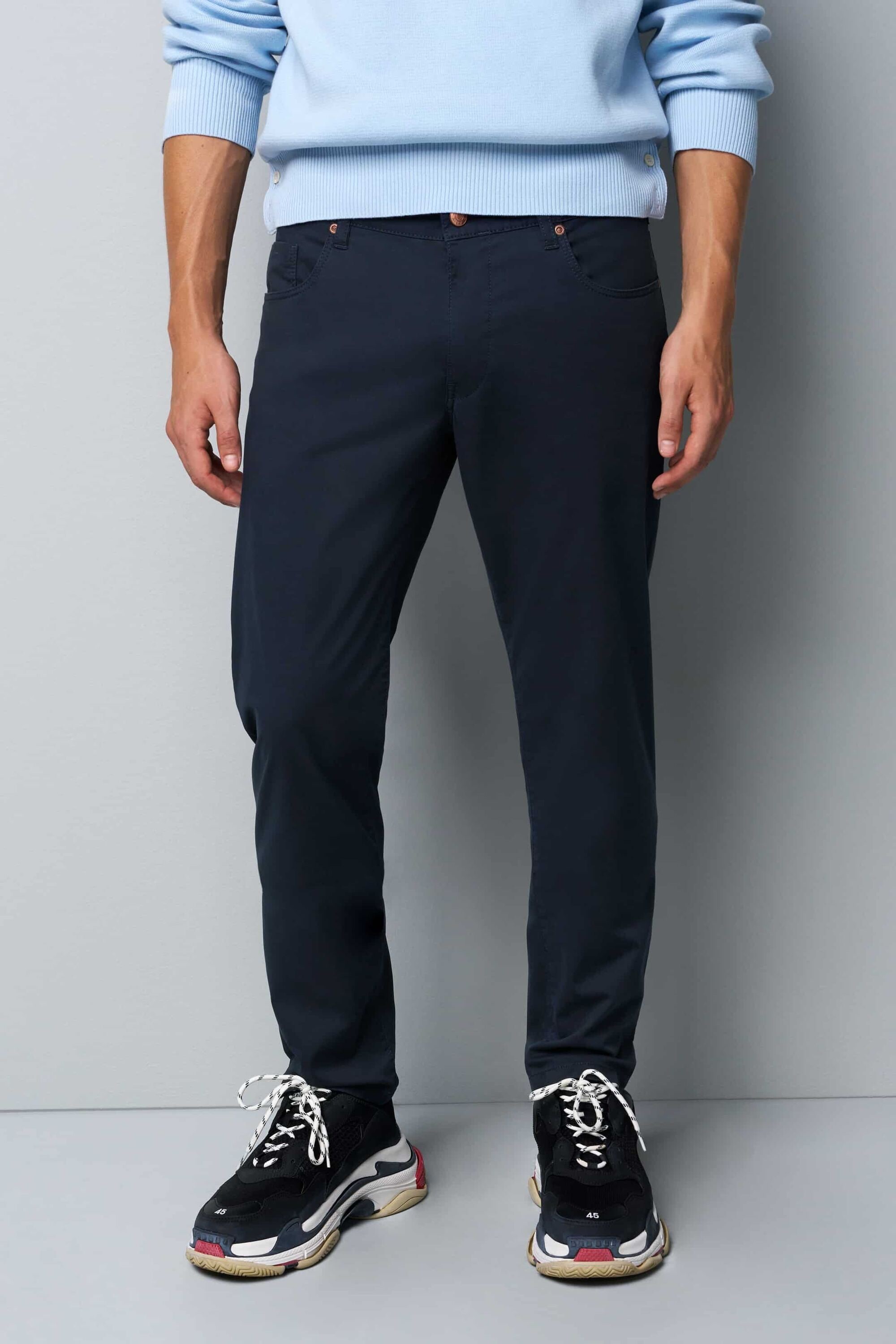 MEYER Chinos "Chino" M5 Slim aus Bio-Baumwolle günstig online kaufen