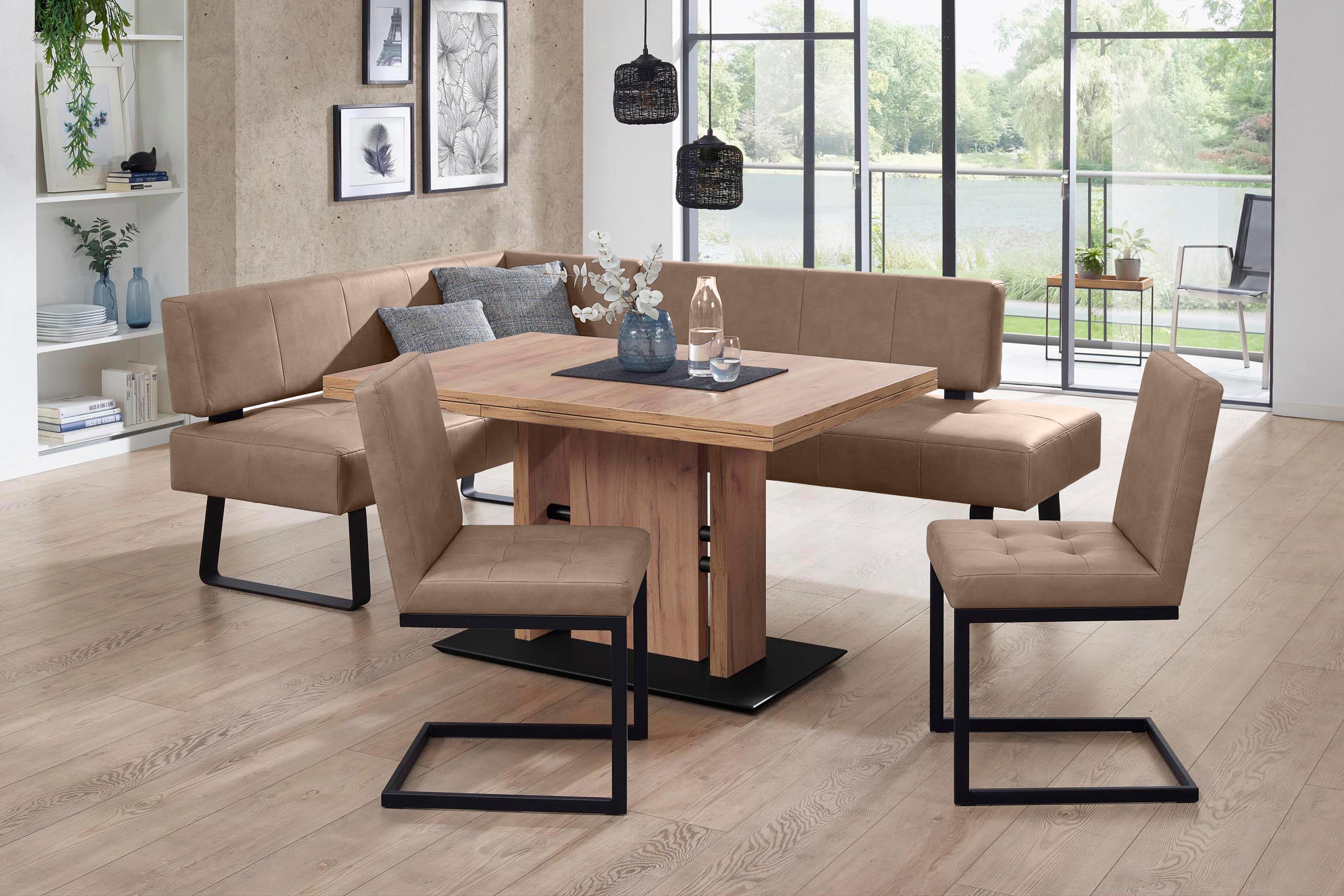 K+W Komfort & Wohnen Essgruppe "Spider II" 4 Stk. tlg. langer Schenkel wahw günstig online kaufen