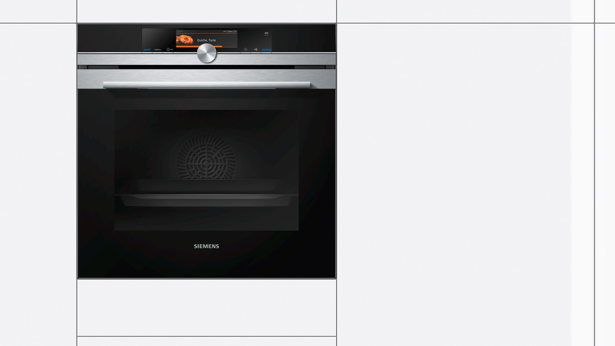 SIEMENS Dampfbackofen iQ700 »HS658GXS7«, mit 3-fach-Teleskopauszug, ecoClean Plus