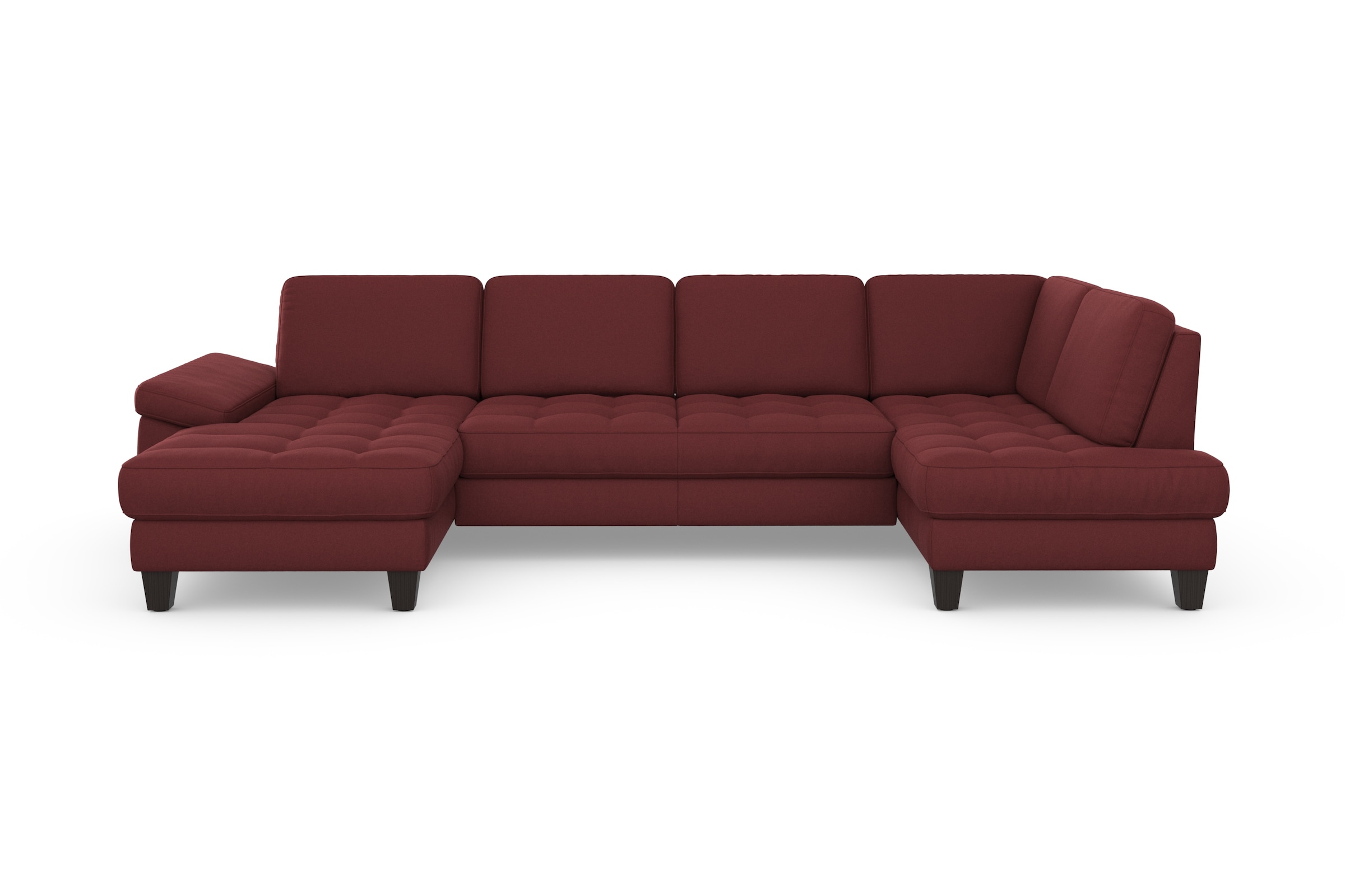 sit&more Wohnlandschaft »Westham U-Form« wahlweise mit Bettfunktion, Bettkasten, Sitztiefenverstellung