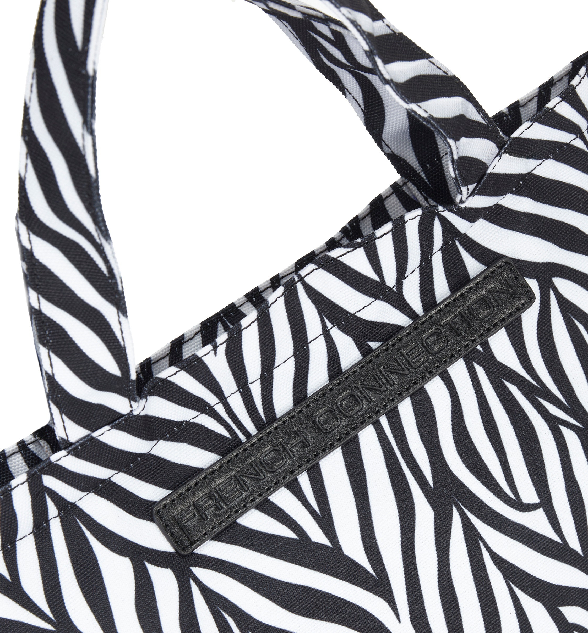 French Connection Shopper »Strandtasche« Schultertasche, Handtasche, Tragetasche VEGAN