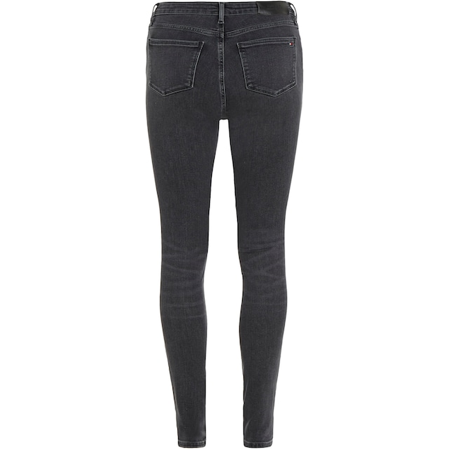 Tommy Hilfiger Skinny-fit-Jeans »TH FLEX COMO SKINNY RW GYA«, mit Tommy  Hilfiger Logo-Badge bestellen | BAUR