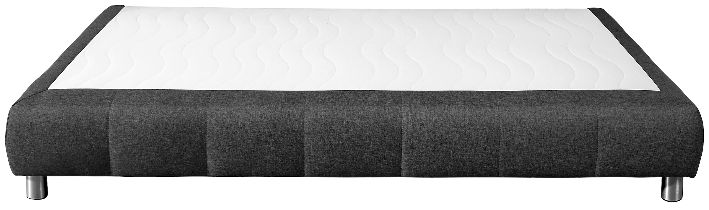 andas Boxspringbett »Salo« Ohne Kopfteil, inkl. Topper, auch in Überlänge 220 cm