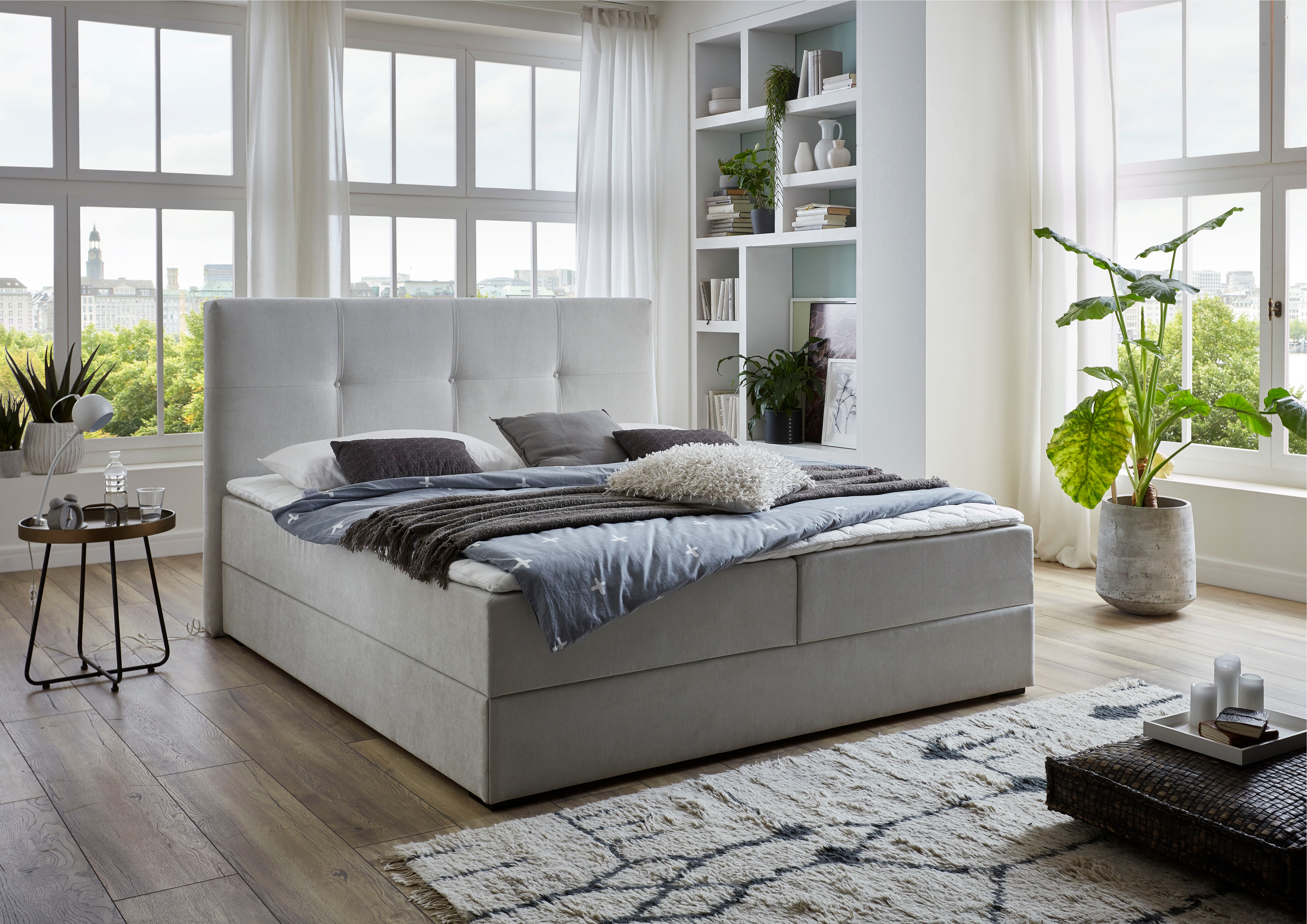 ATLANTIC home collection Boxbett "Lucy" mit Bettkasten