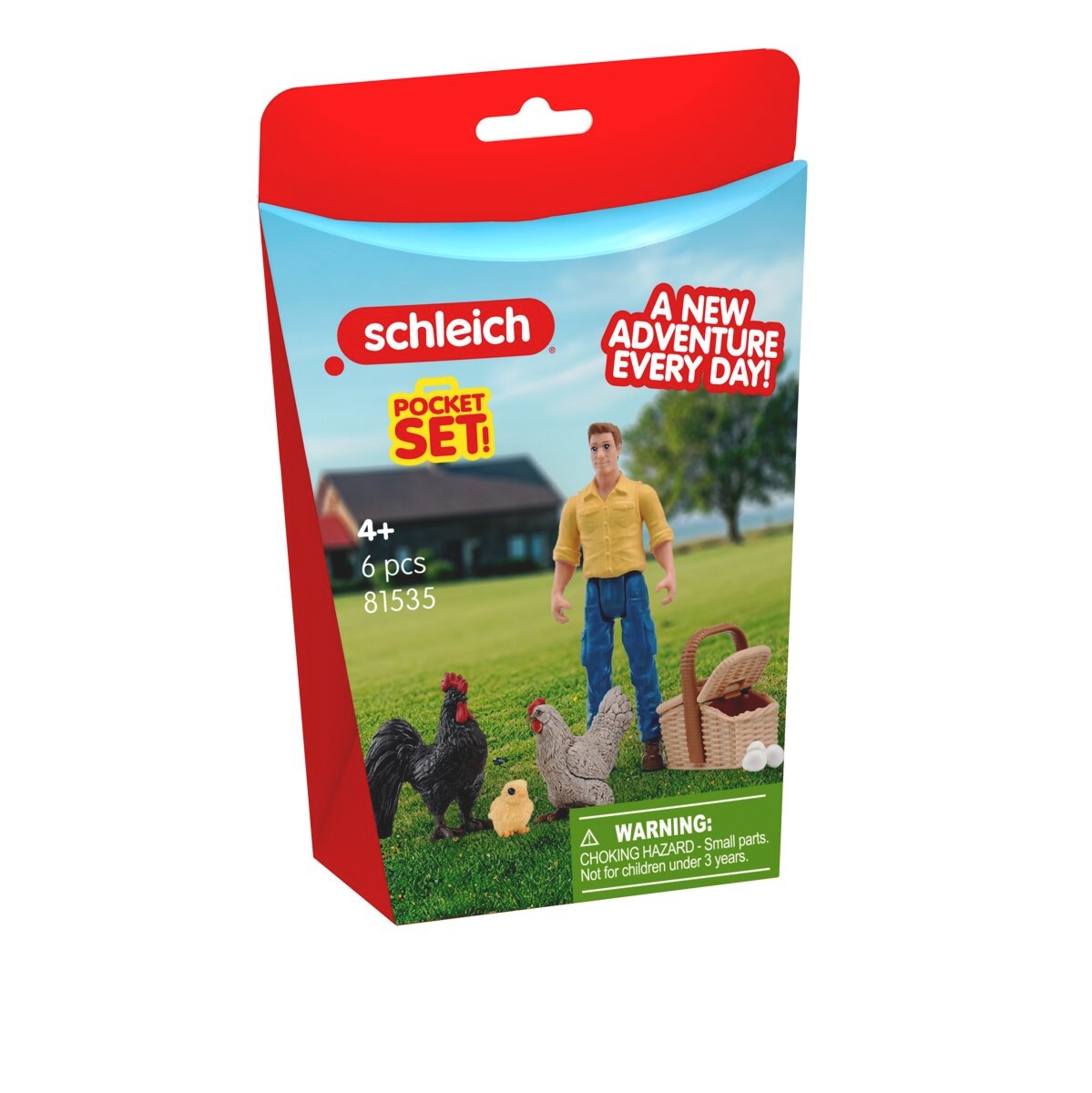 Schleich® Spielwelt »POCKET SET, Piepmatz Parade (81535)«