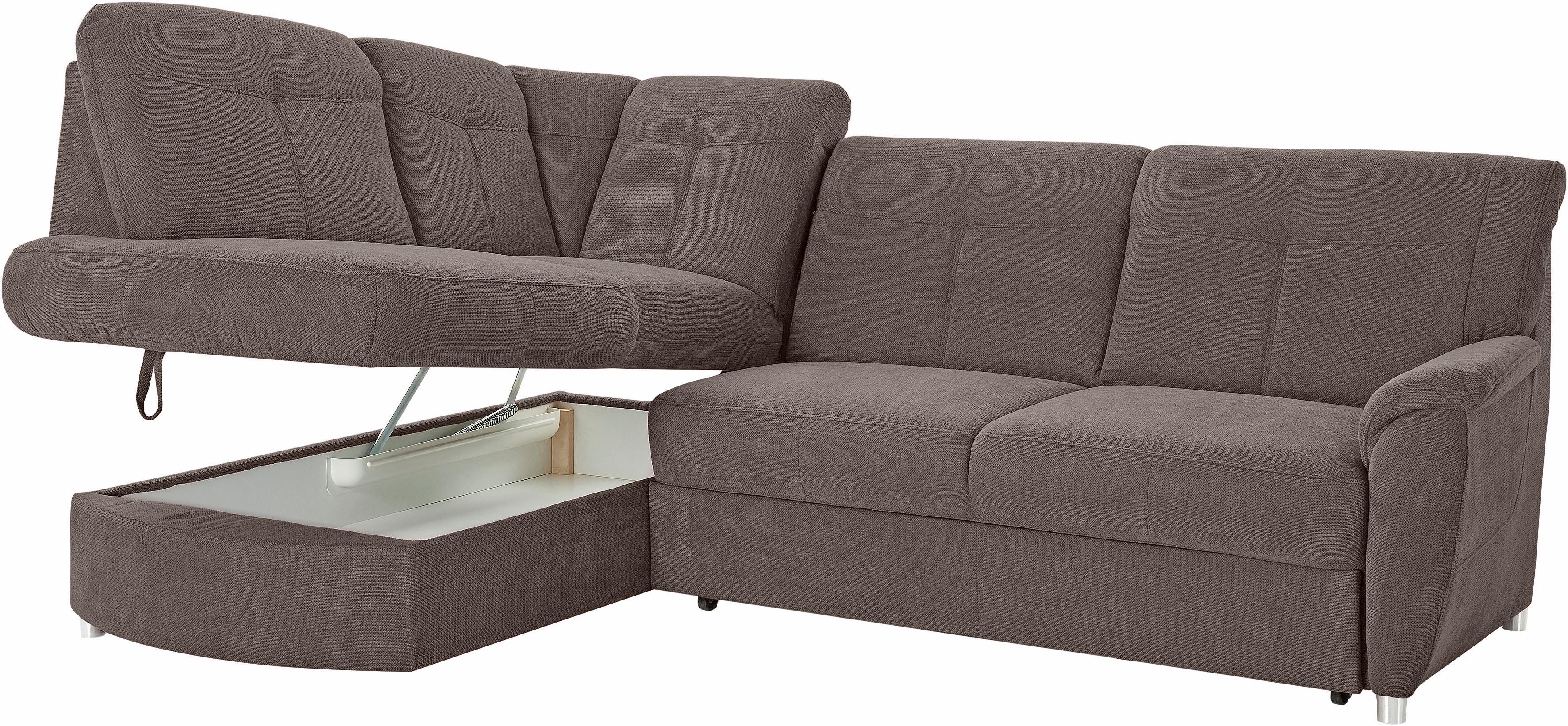 Thumbnail - sit&more Ecksofa "Sonoma L-Form", wahlweise mit Bettfunktion und Bettkasten