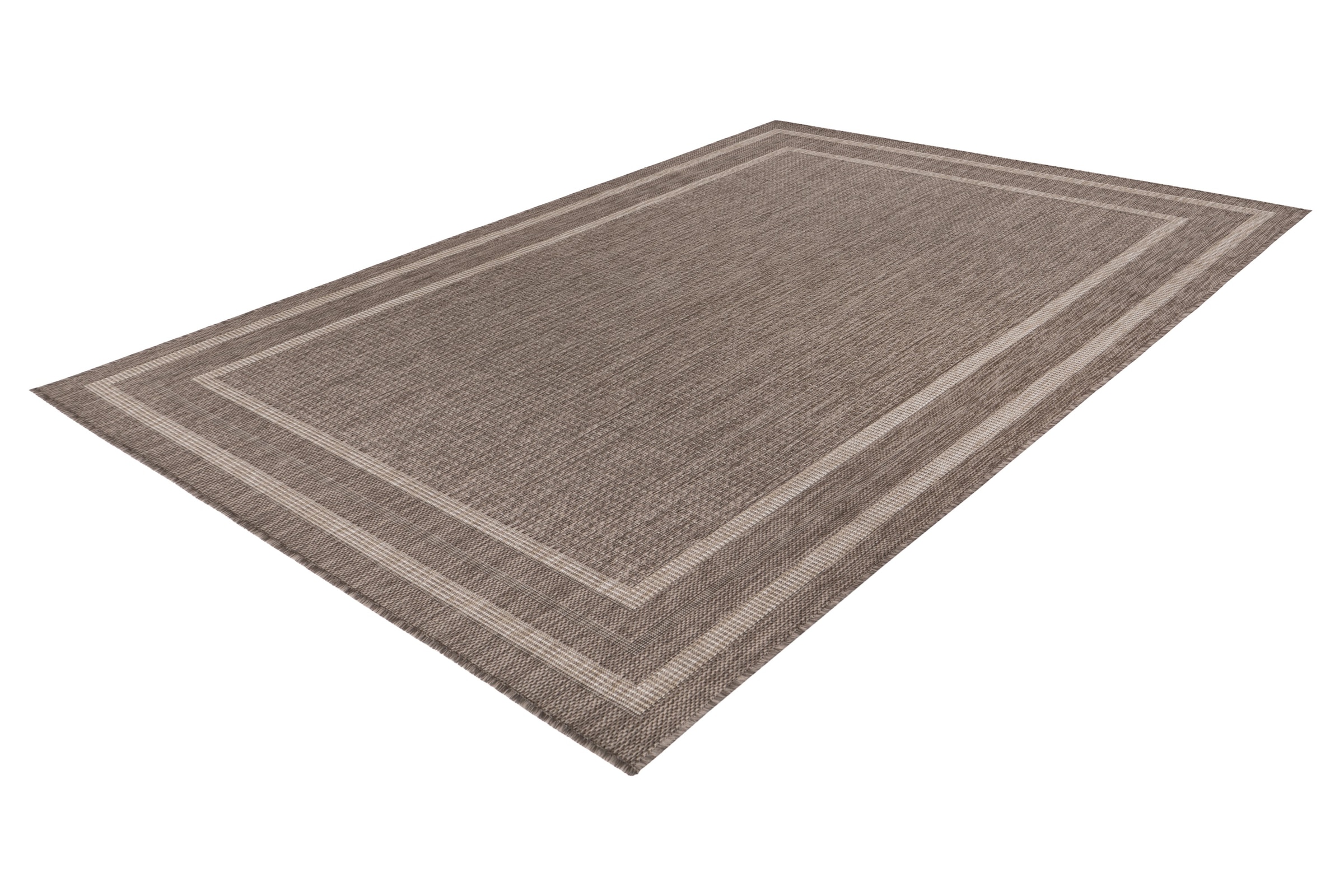 Kayoom Teppich »Nibru 325« rechteckig 5 mm Höhe Flachgewebe, In- und Outdoor geeignet, schnell trocknend