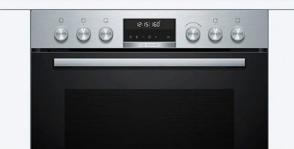BOSCH Flex-Induktions-Herd-Set »HEA578BS1«, mit Teleskopauszug nachrüstbar, Pyrolyse-Selbstreinigung
