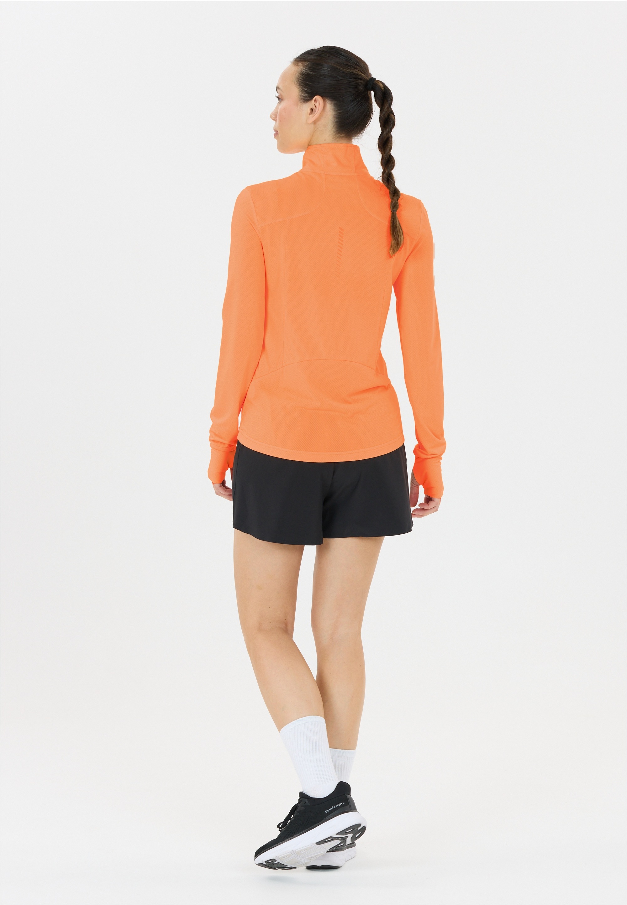 Endurance Chaba Damen Strickpullover Orange 34 3