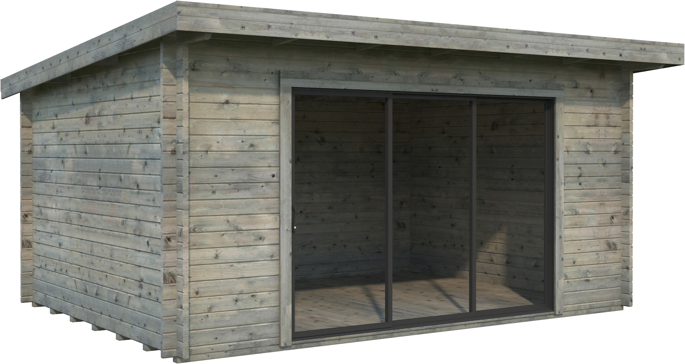 Palmako Gartenhaus »Lea 14,2 m², Slide Plus«