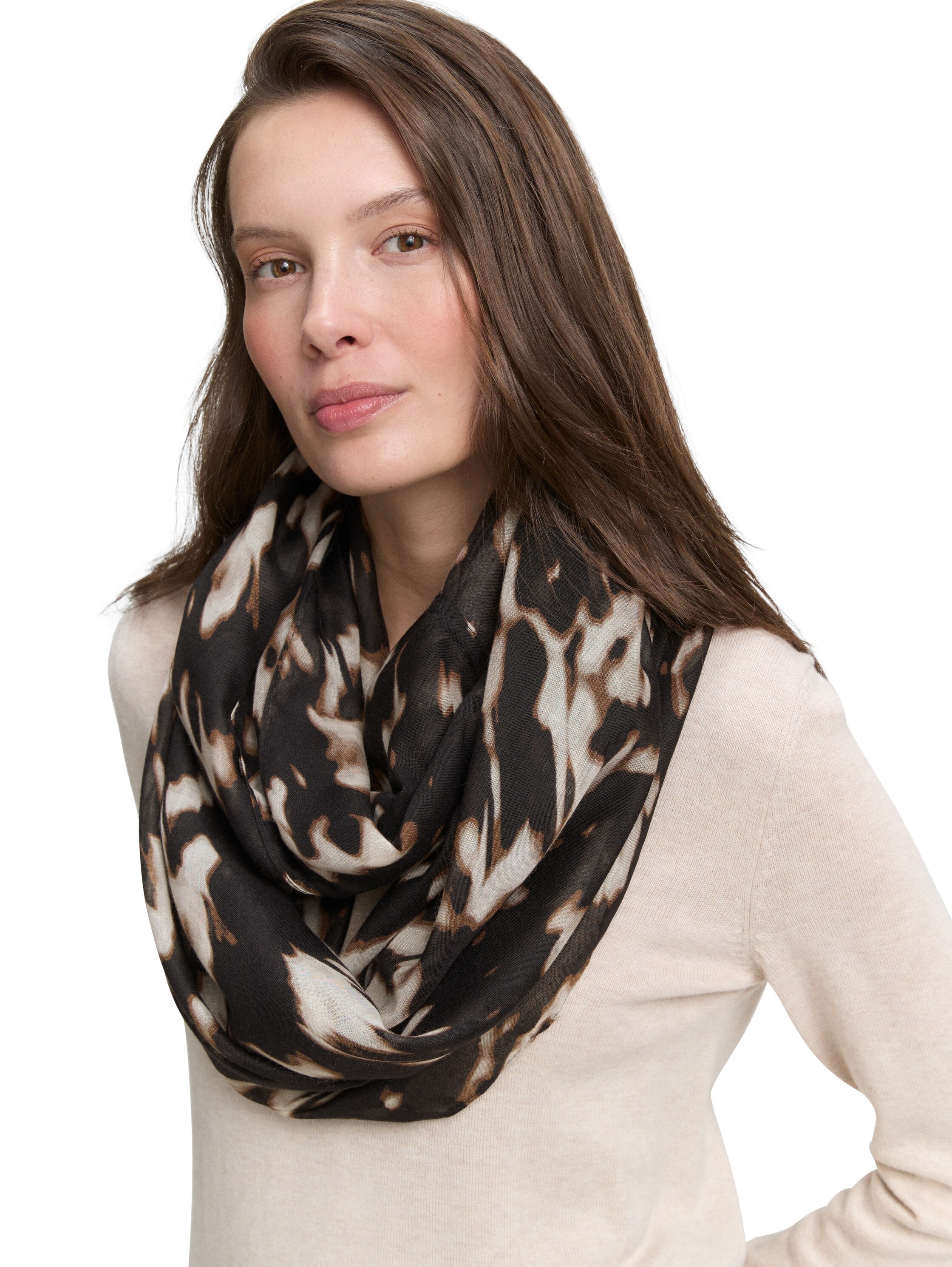 TOM TAILOR Loop, mit Animal-Print günstig online kaufen