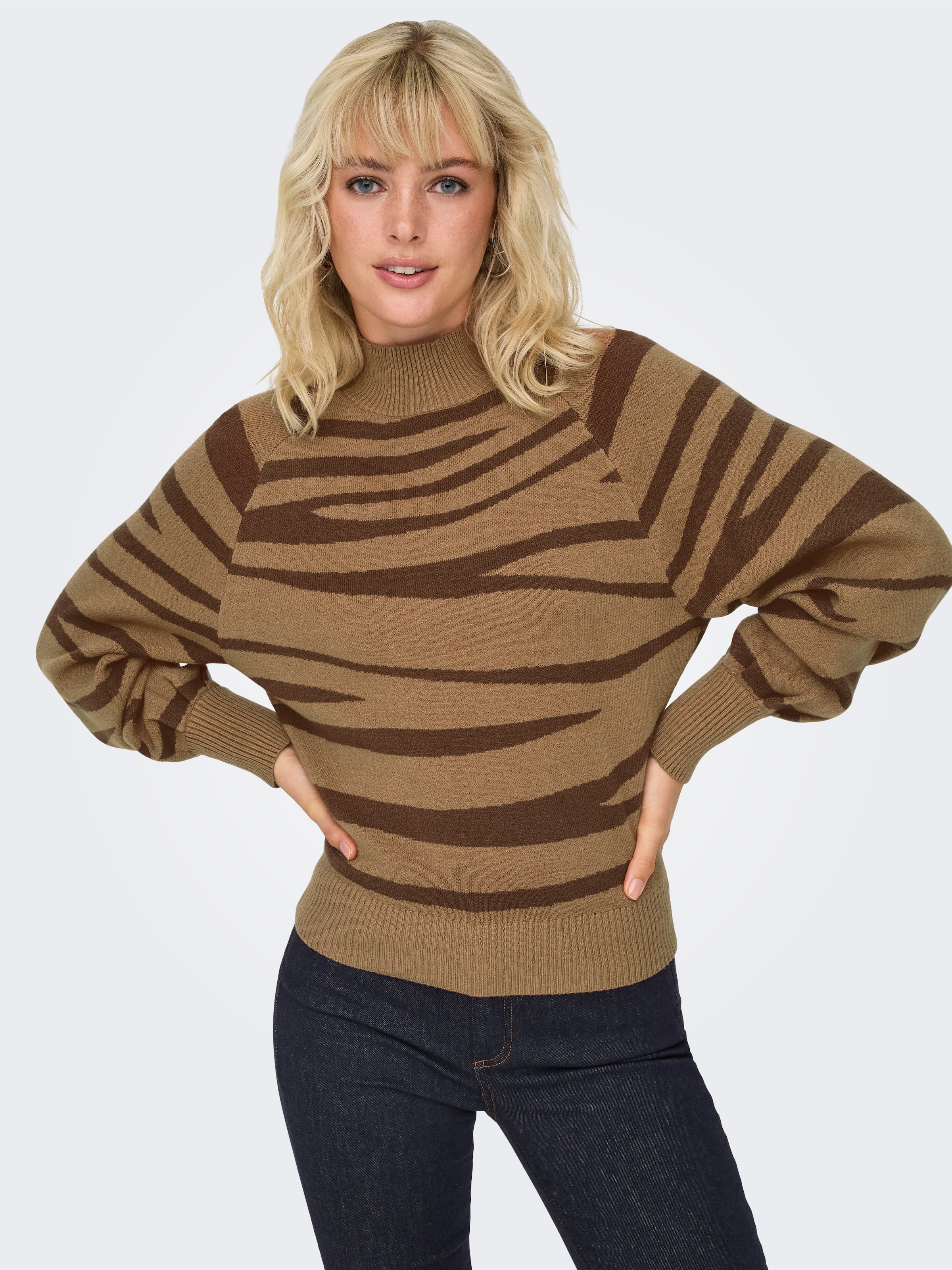 ONLY Stehkragenpullover ONLFRIDA LIFE LS HIGHNECK CC KNT günstig online kaufen