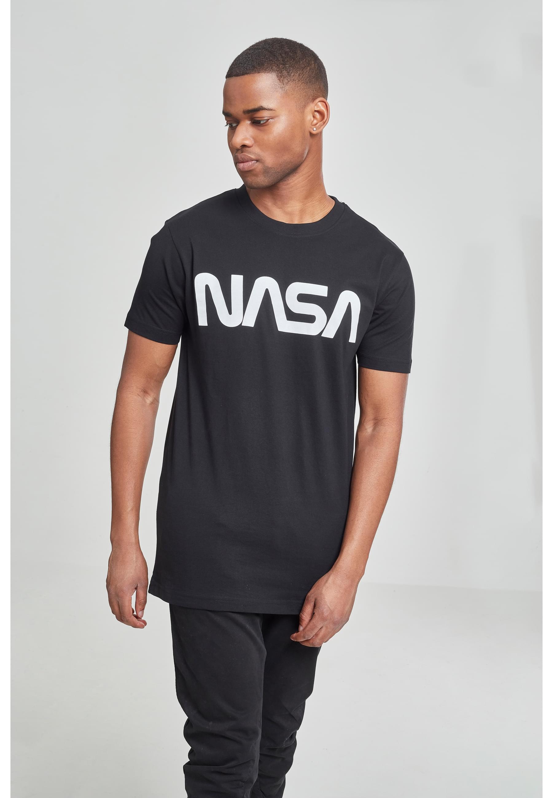 Thumbnail - MisterTee T-Shirt "MisterTee Herren NASA Worm Tee" 1 Stk. tlg.