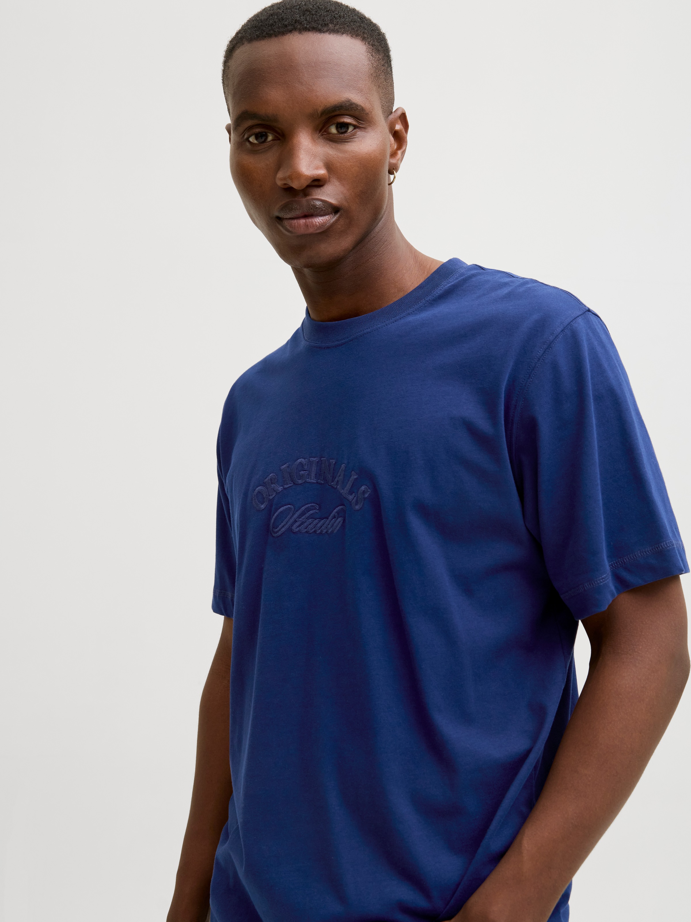 Jack & Jones T-Shirt "JORBLEECKER BRANDING TEE SS CN" günstig online kaufen