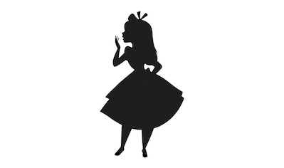 Poster »Alice Silhouette«, Disney, (1 St.)