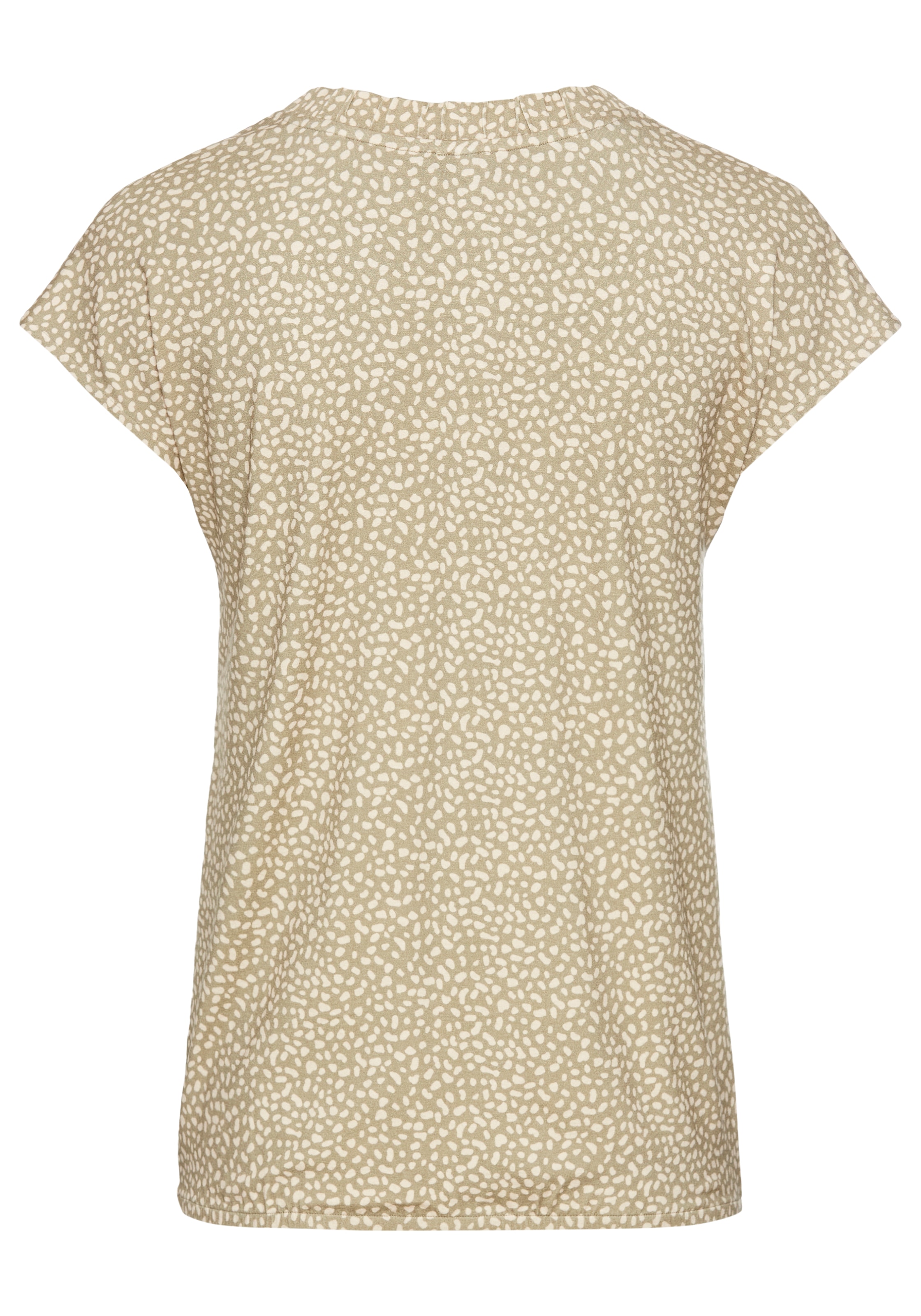 Laura Scott Print-Shirt, mit elastischem Saum - NEUE KOLLEKTION
