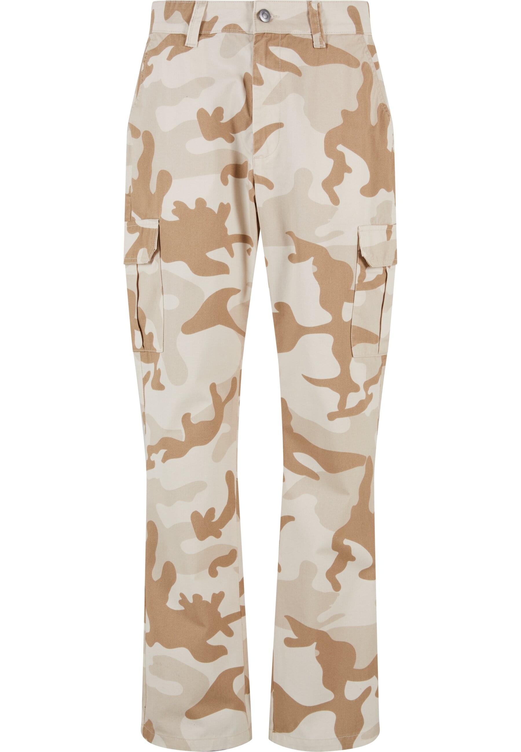 URBAN CLASSICS Cargohose "Urban Classics Herren Straight Leg Camo Cargo Pan günstig online kaufen
