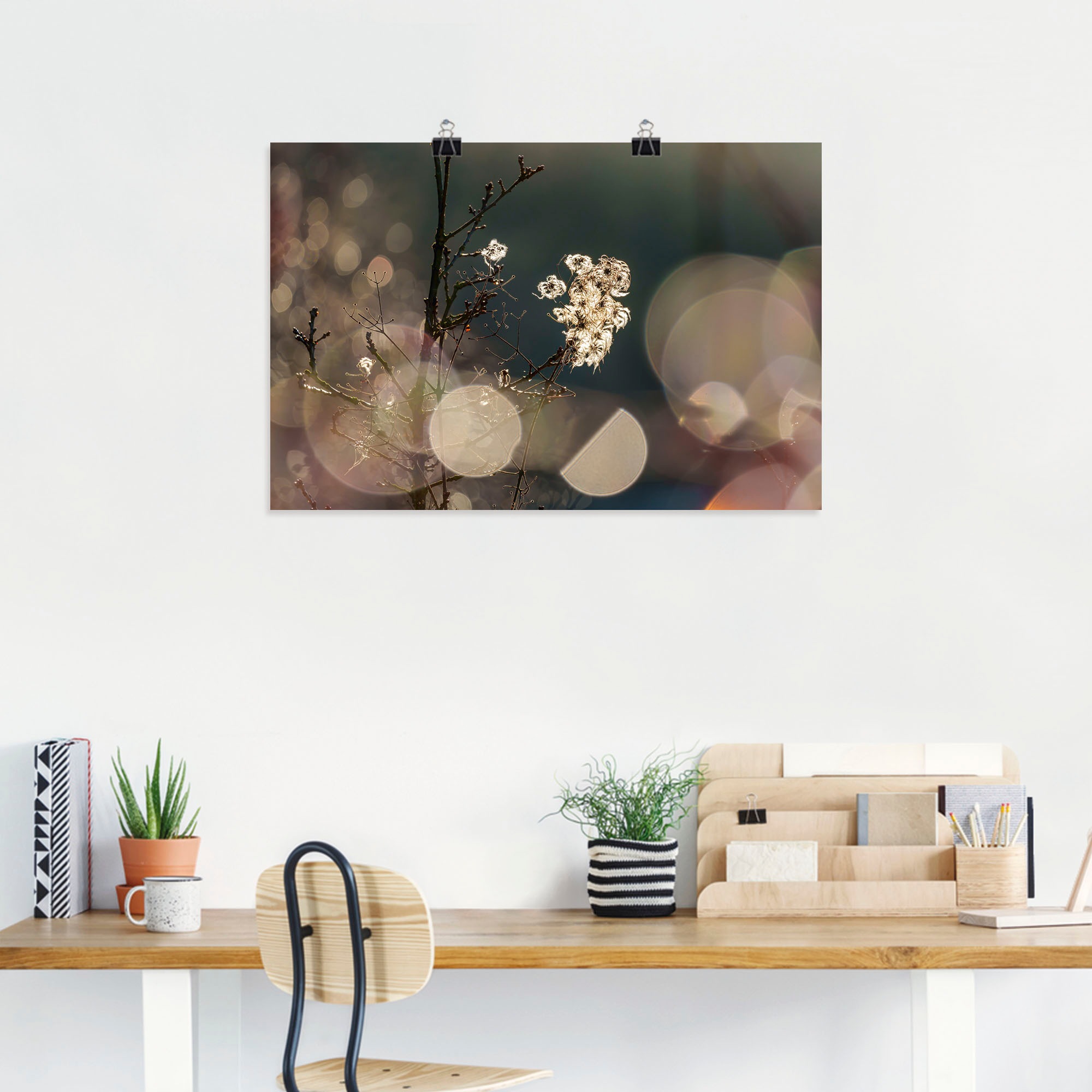 Artland Wandbild "Naturromantik", Blumenbilder, (1 St.), als Leinwandbild, günstig online kaufen