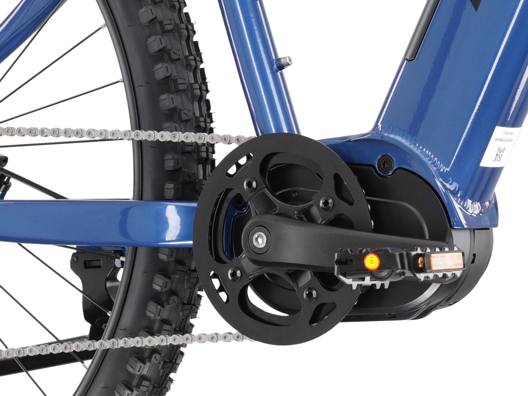 Kross E-Bike »E-MTB Hexagon Boost 3.0 29 Zoll blau«, 8 Gang, Shimano, ACERA M360, Mittelmotor 250 W