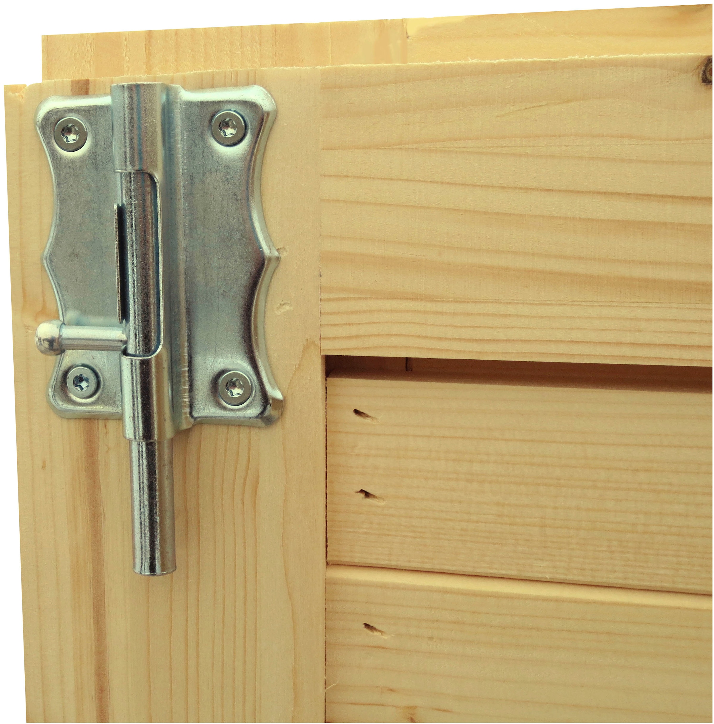 KONIFERA Mülltonnenbox »Gartenschrank Multi 3«, (Komplett-Set), aus Fichte, BxTxH: 200x82x163 cm