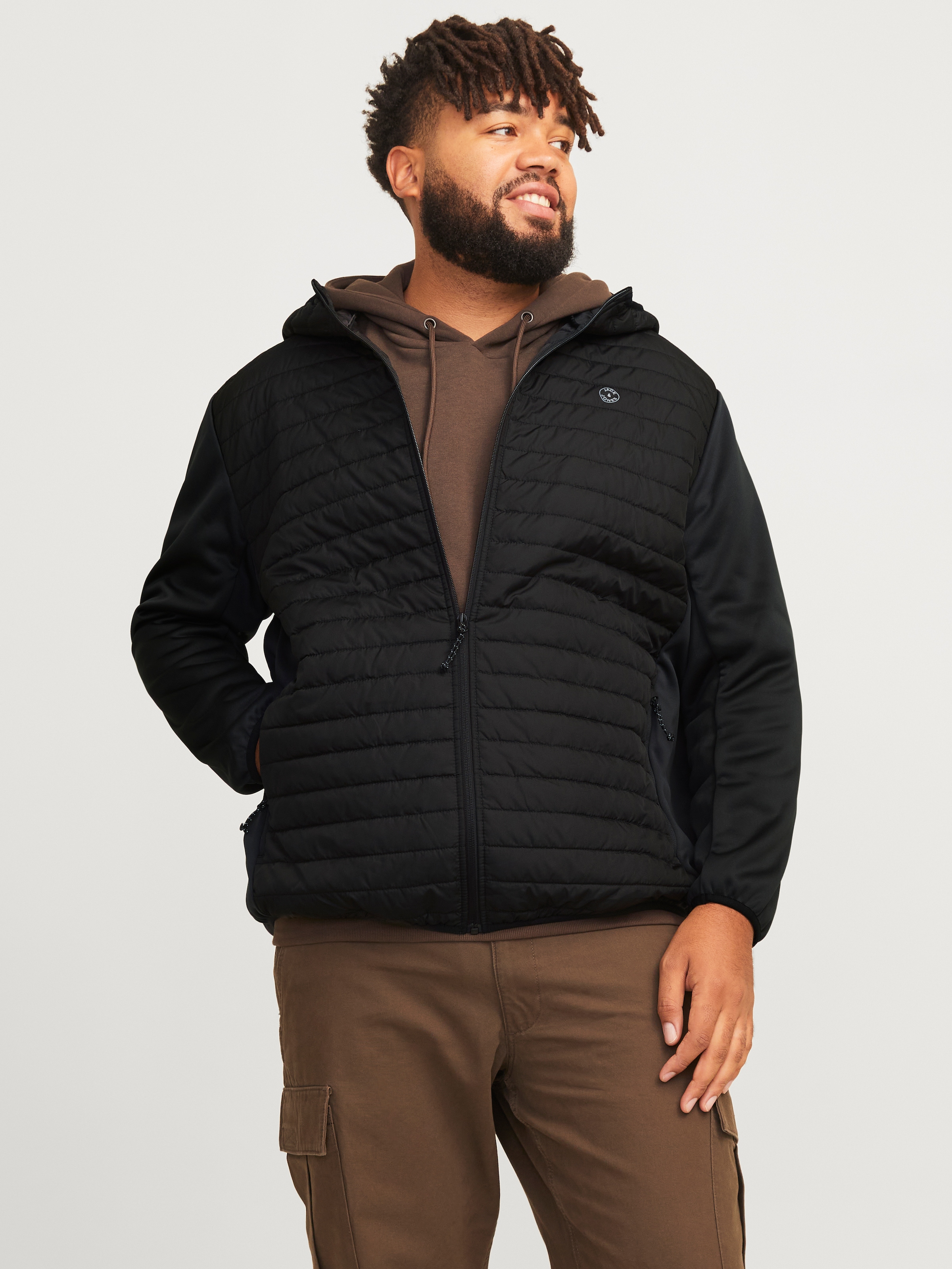 Jack & Jones PlusSize Steppjacke "JJEMULTI QUILTED JACKET PS NOOS", mit Kap günstig online kaufen