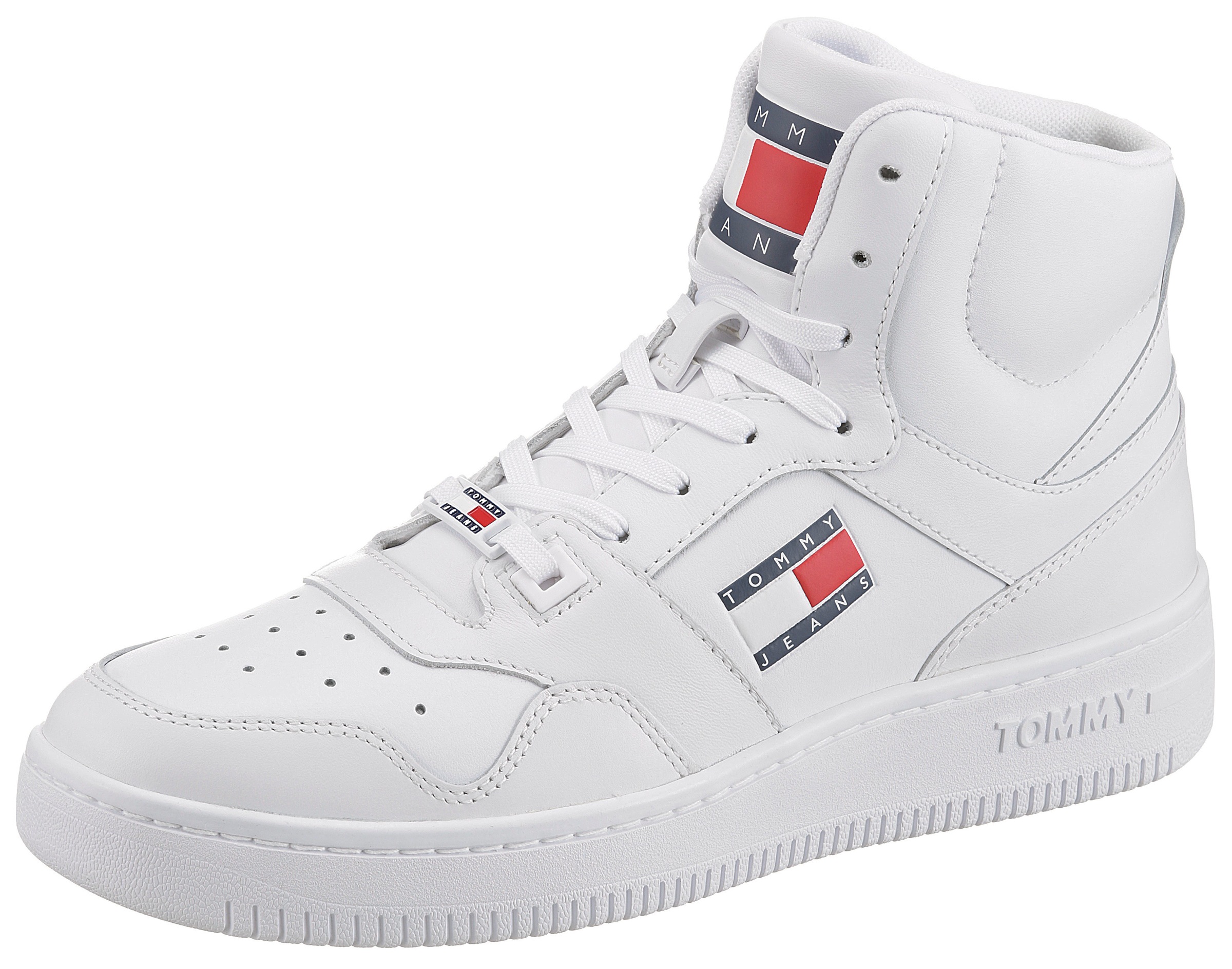 Tommy Jeans Sneaker »TOMMY JEANS MID CUT BASKET«, mit weich gepolstertem Schaftrand kaufen