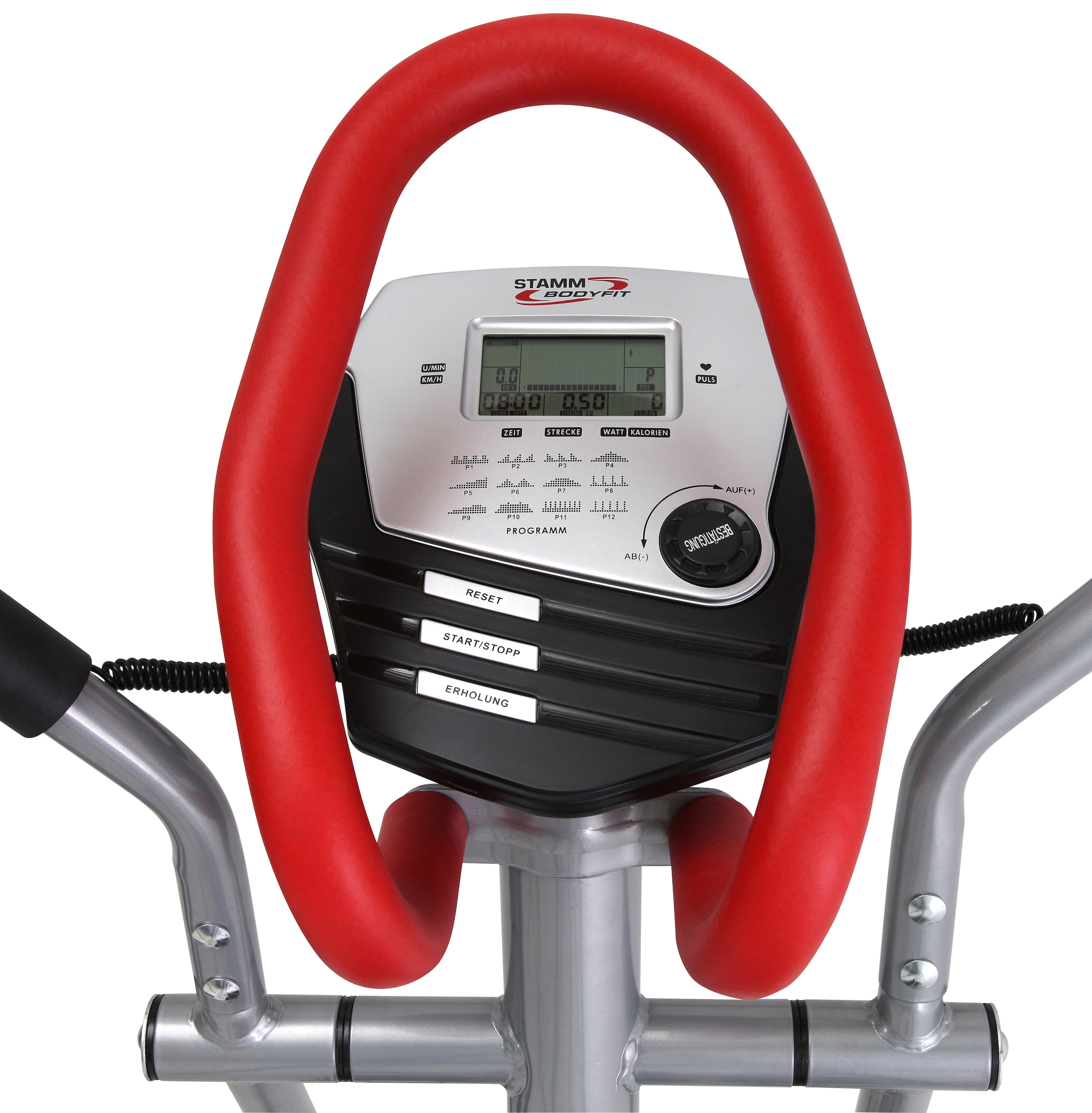 STAMM BODYFIT Crosstrainer-Ergometer »Sinus.700«, (mit Höhen-Niveau-Regulierung), Schwungmasse ca. 14 kg, 16 Widerstandsstufen
