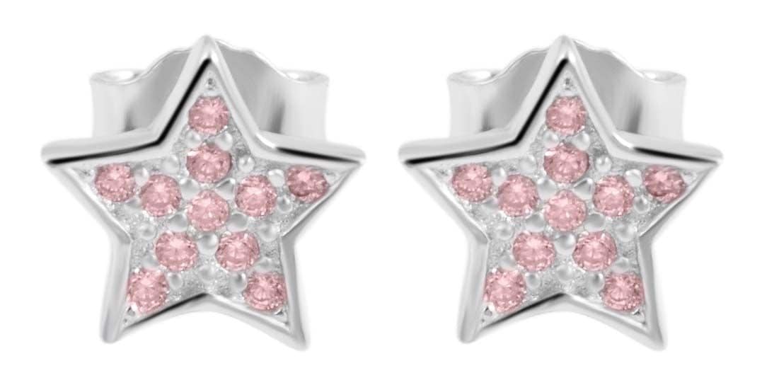 Adelia´s Paar Ohrhänger "Damen Ohrringe – Ohrstecker aus 925 Silber mit Zir günstig online kaufen