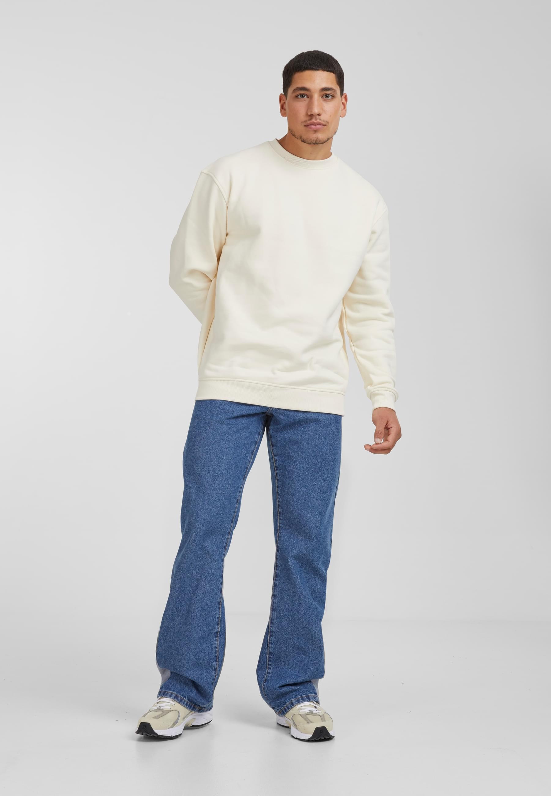 URBAN CLASSICS Rundhalspullover »Urban Classics Herren Crewneck Sweatshirt«, (1 tlg.)
