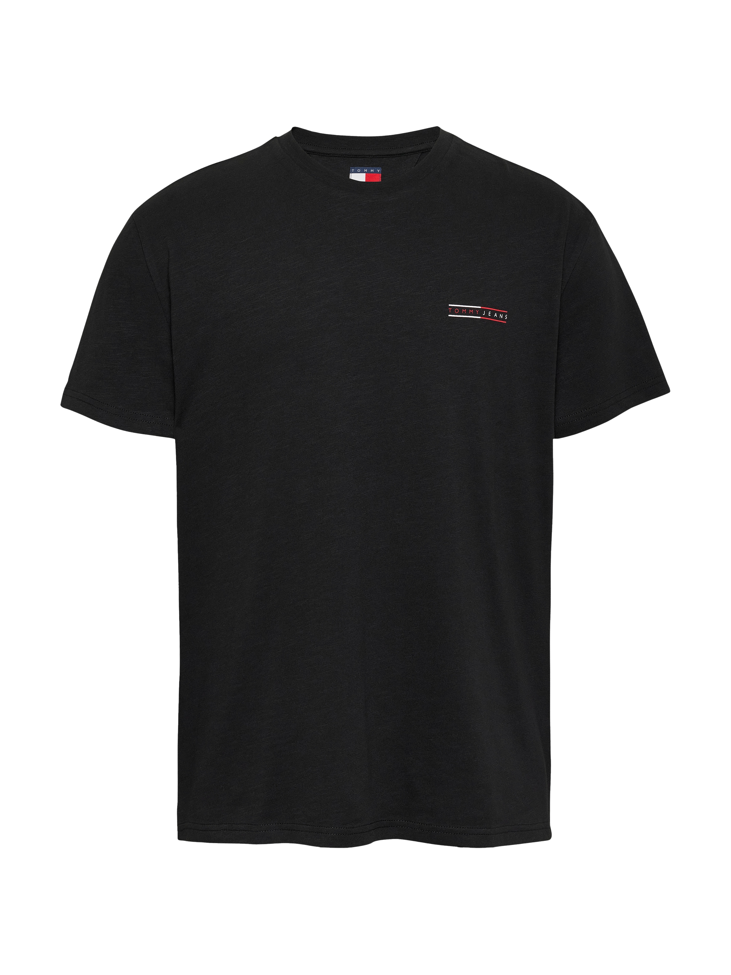 Tommy Jeans Kurzarmshirt »TJM REG GRAPHIC SLUB TEE EXT«, Mit Rundhalsausschnitt