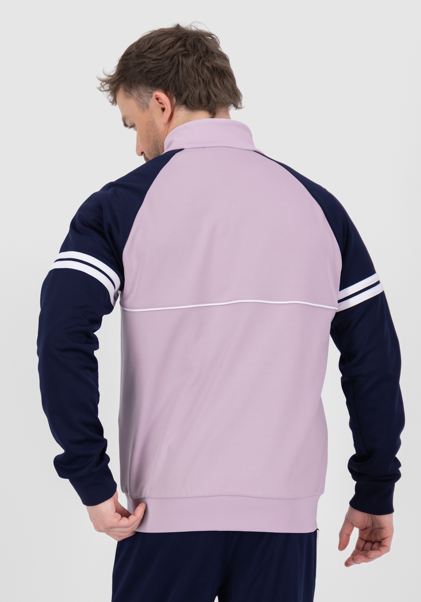 Sergio Tacchini Trainingsjacke »ORION DAVIS TT Herren«, ohne Kapuze, Trainingsjacke Herren, leichte Jacke, Retro, Sportjacke, Outdoor, Sale