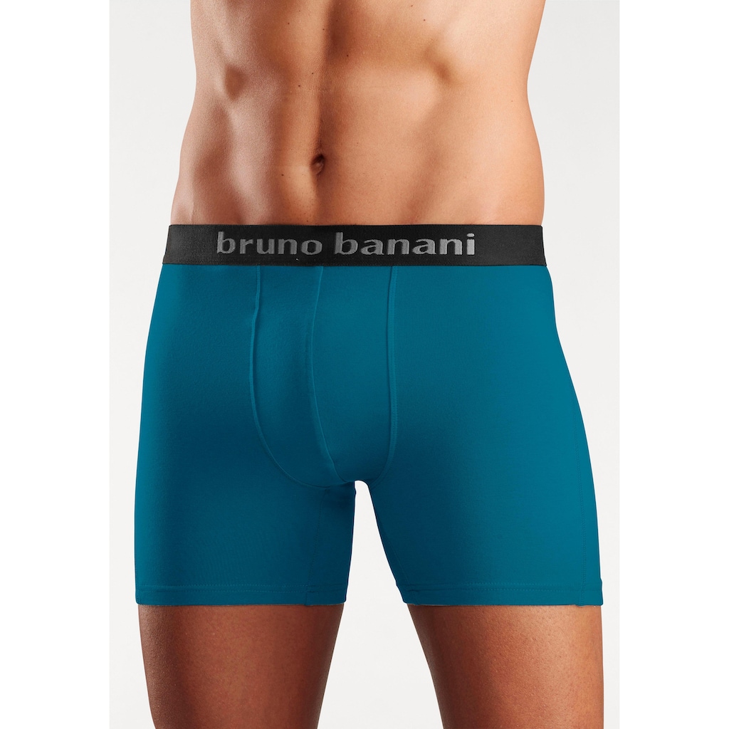 Bruno Banani Langer Boxer, (Packung, 4 St.)