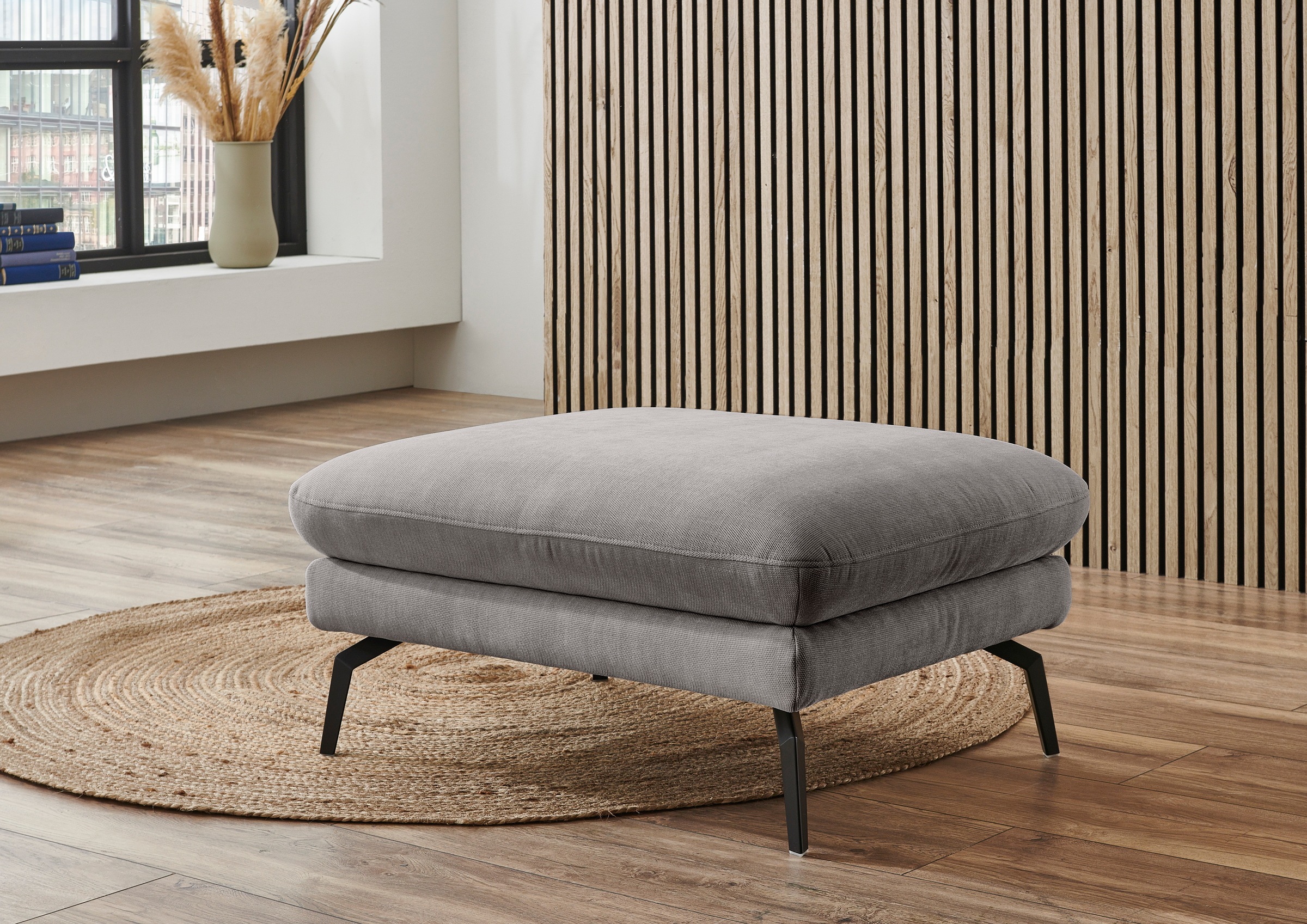 Die PlanBar Hocker »MP-IN22025«, (1 St.), hochwertige Kaltschaumpolsterung, stylische Metallfüße