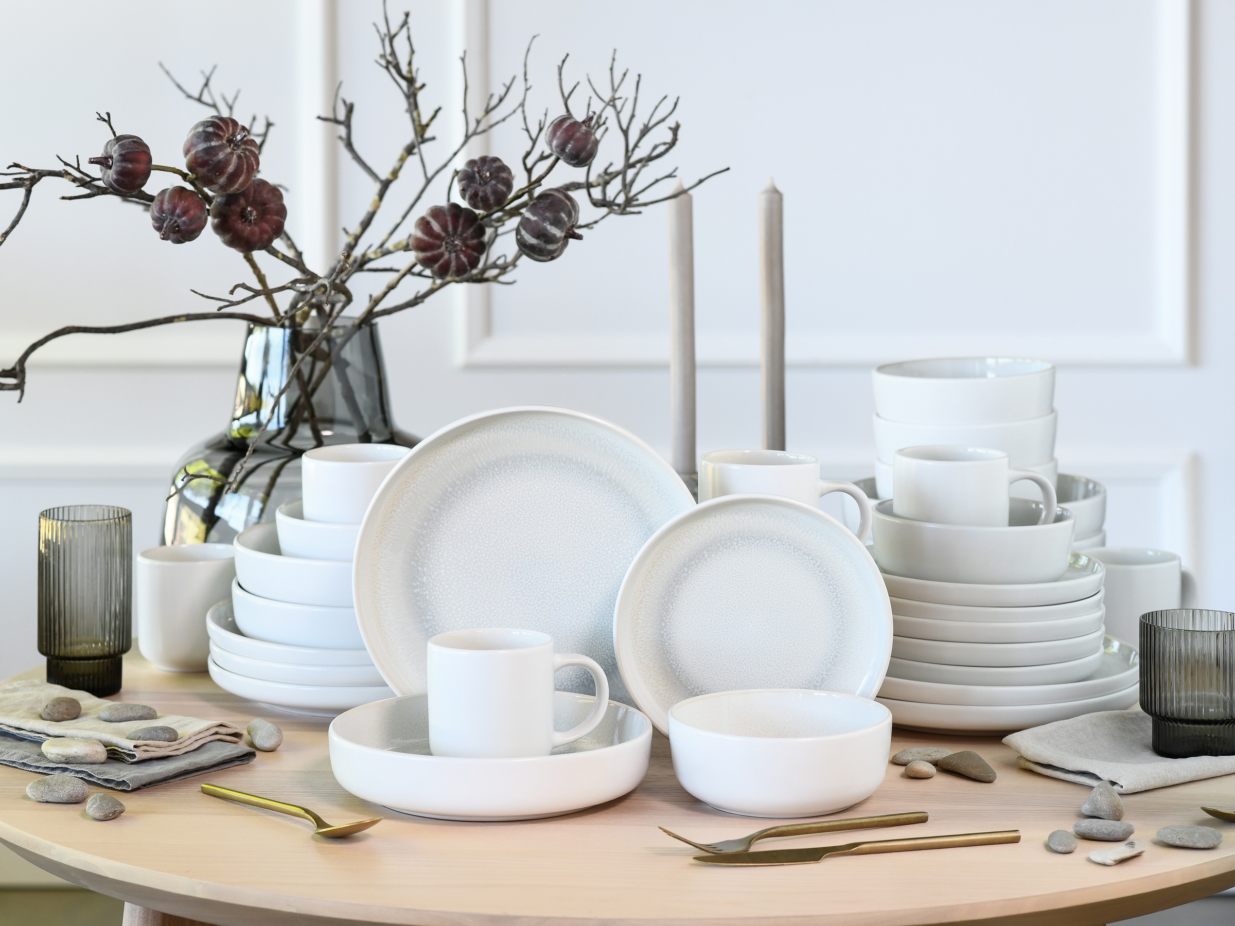 OTTO home Kombiservice "modernes Geschirr-Set, Service Lykk" hohe Haltbarke günstig online kaufen