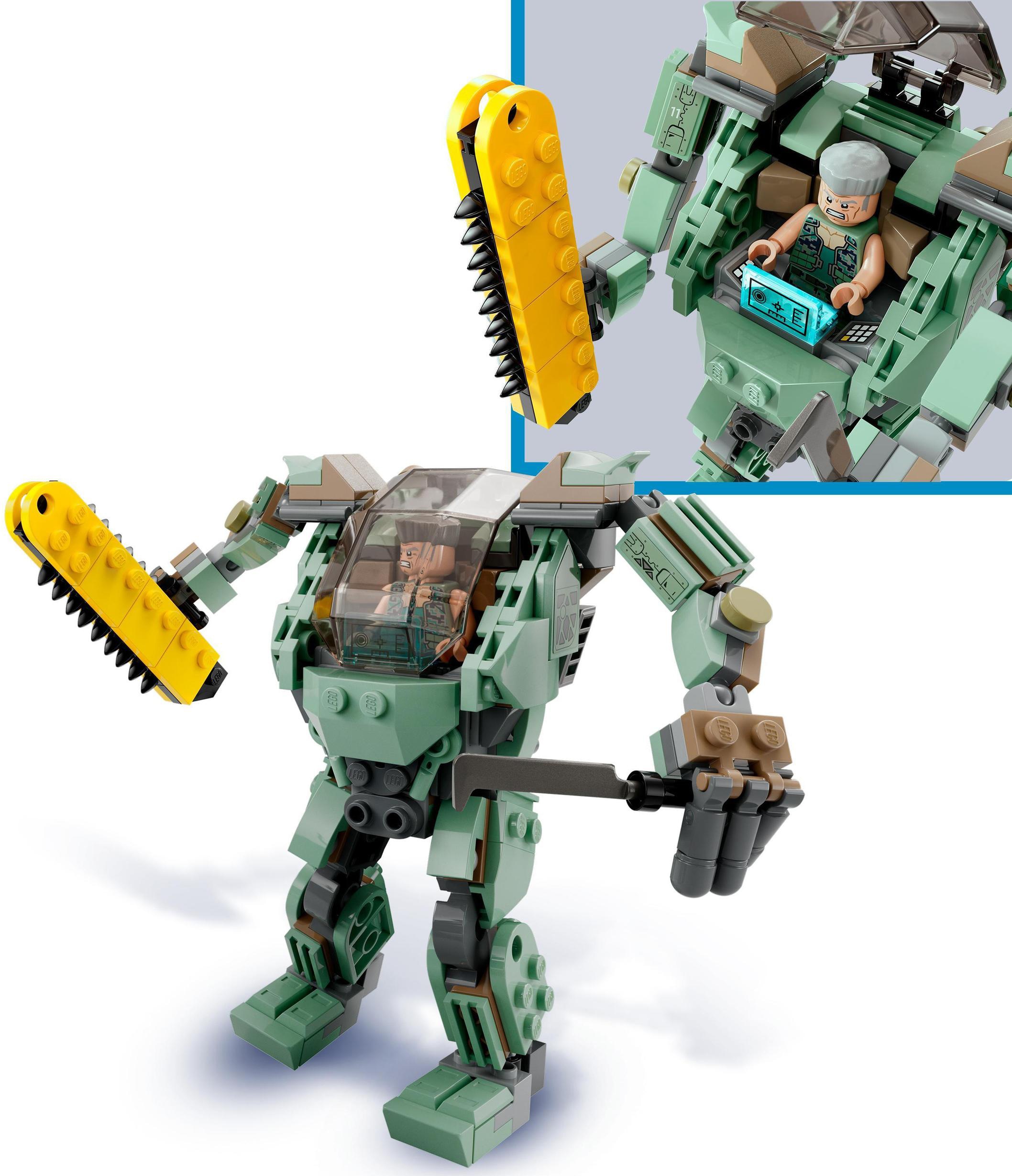 LEGO® Konstruktionsspielsteine »Neytiri und Thanator vs. Quaritch im MPA (75571), LEGO® Avatar«, (560 St.), Made in Europe