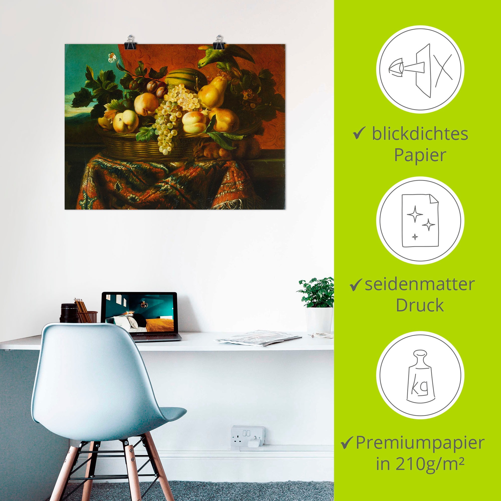Artland Wandbild »Stillleben«, Arrangements, (1 St.), als Leinwandbild, Poster in verschied. Größen