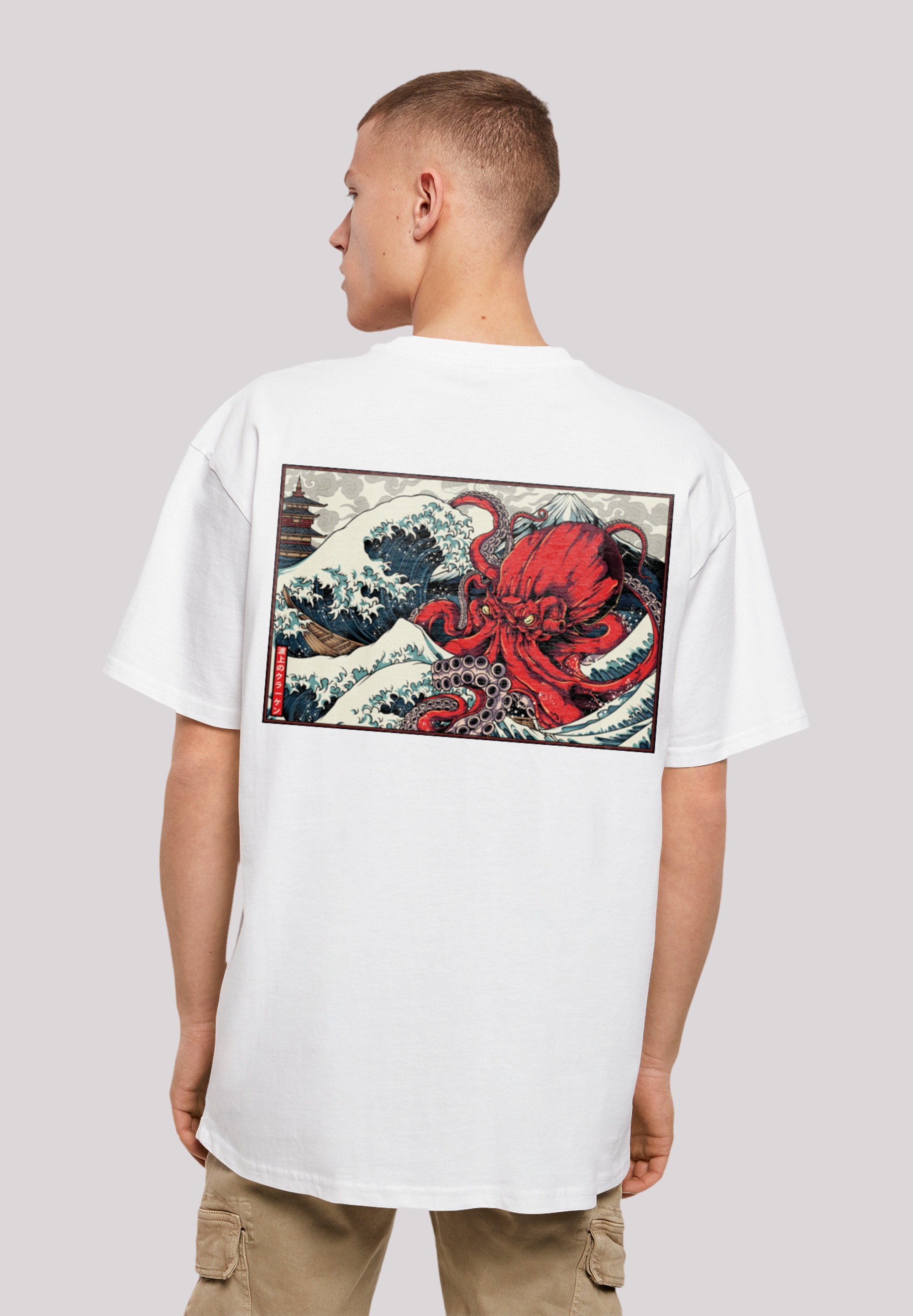 F4NT4STIC T-Shirt "Octopus Japan", Print